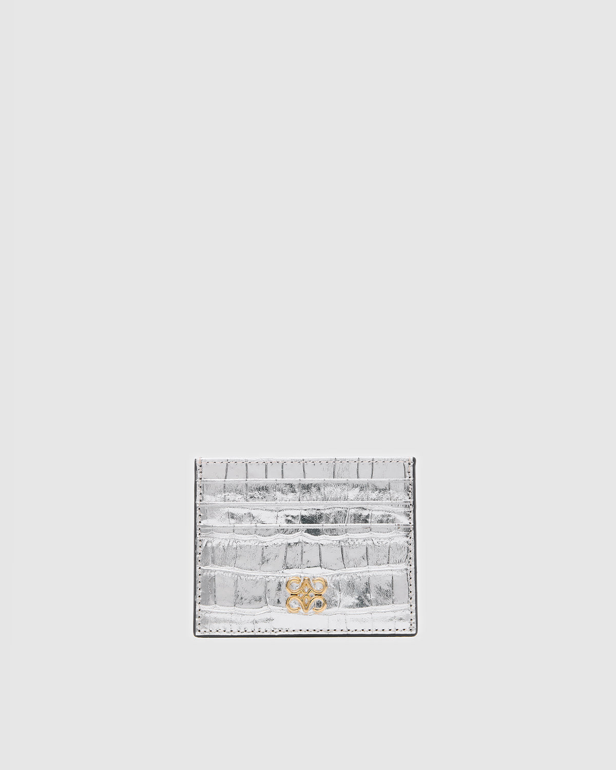 Cardholder Metallic Light Silver