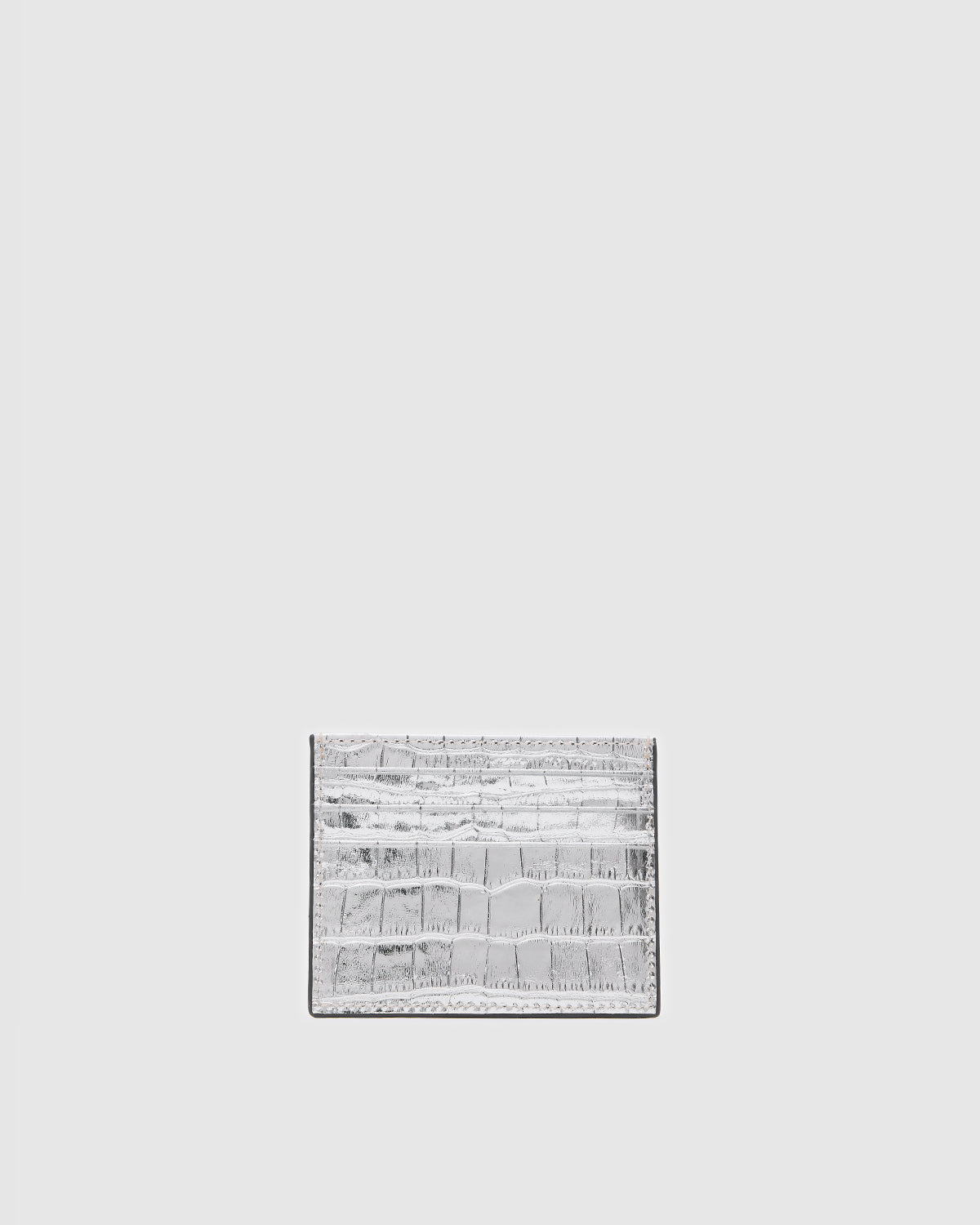 Cardholder Metallic Light Silver