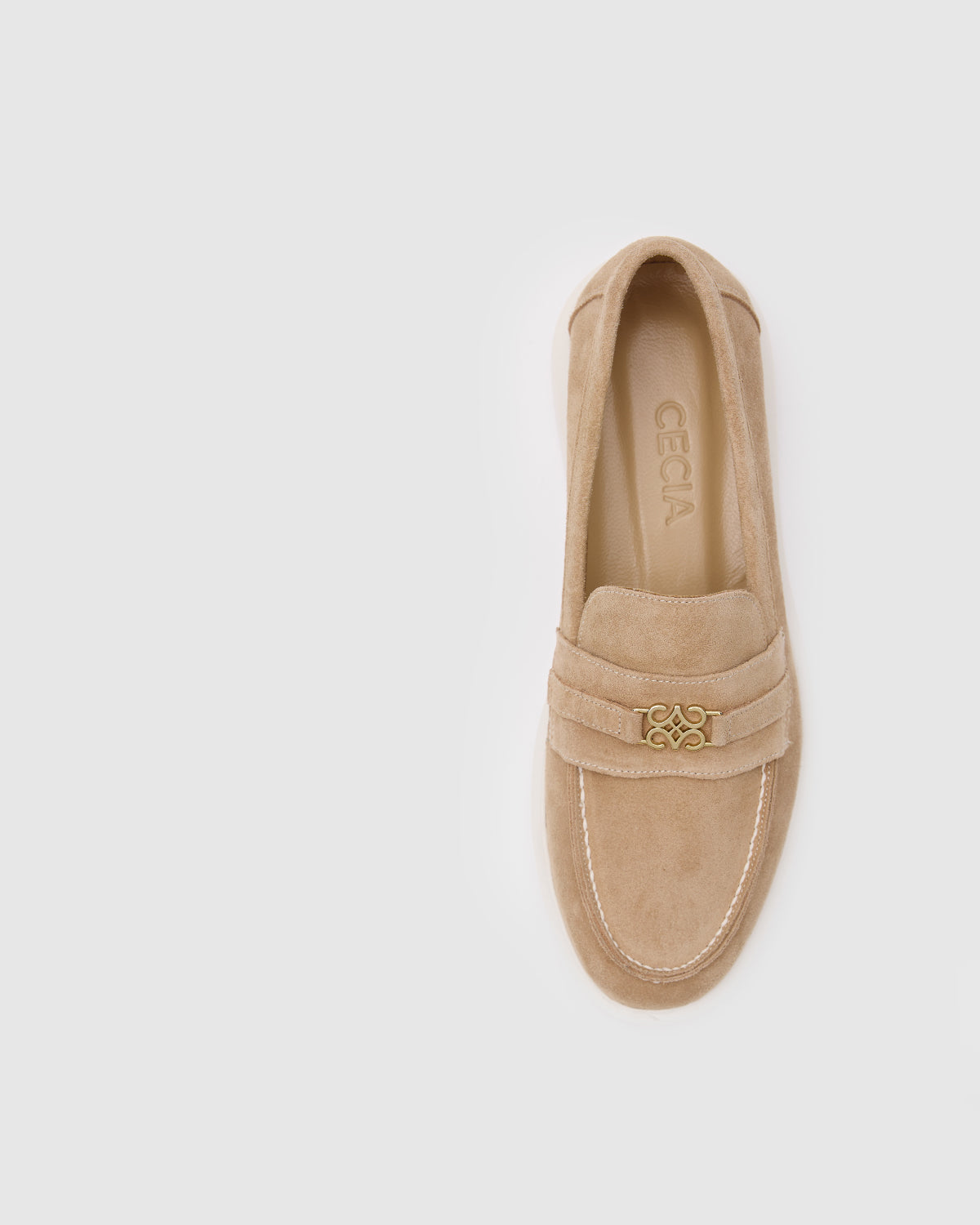 Lia Loafers Biscuit Suede