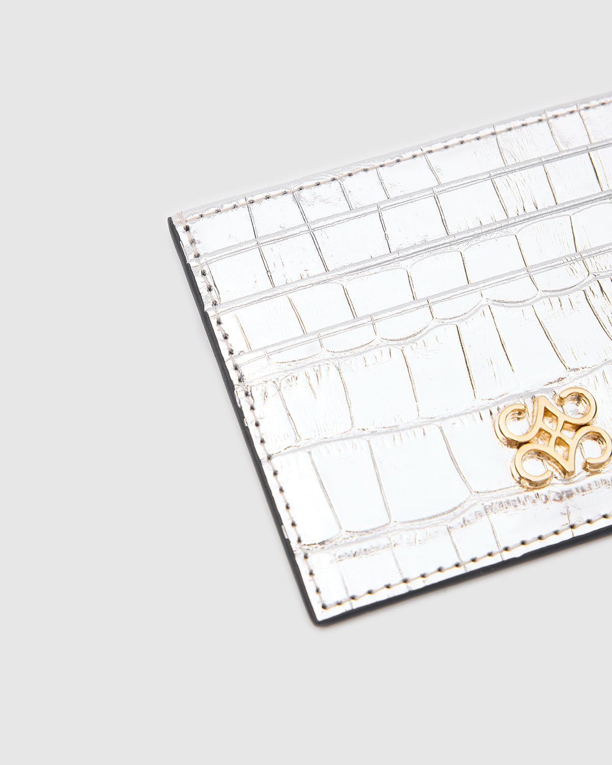 Cardholder Metallic Light Silver