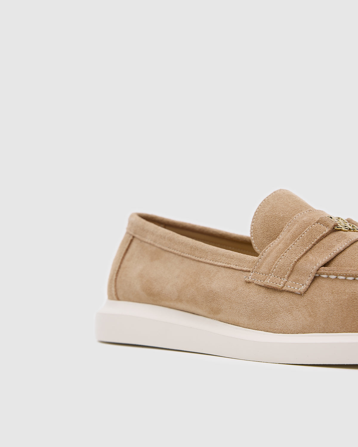 Lia Loafers Biscuit Suede