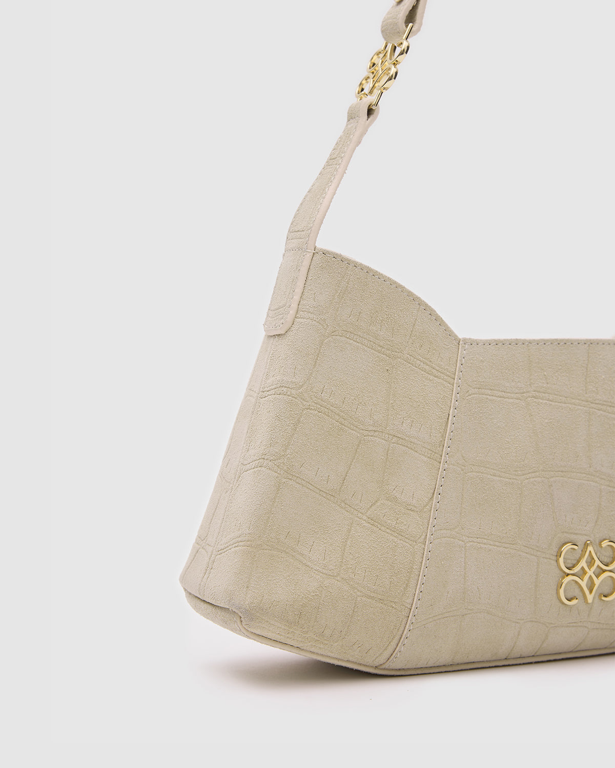 ARIES BEIGE CROC SUEDE