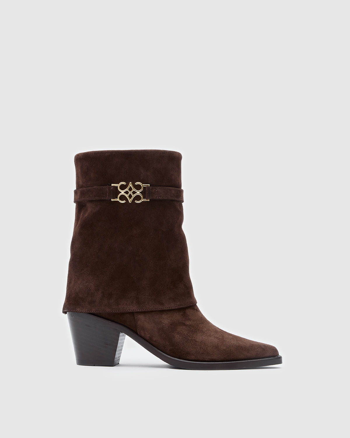 Vera Mini Bitter Brown Suede