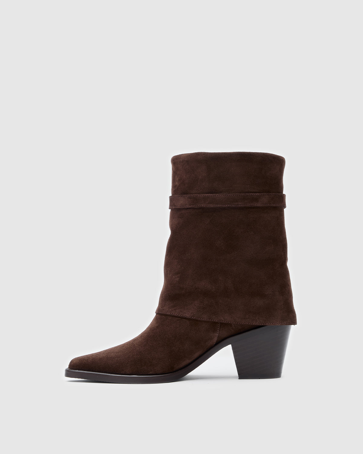 Vera Mini Bitter Brown Suede