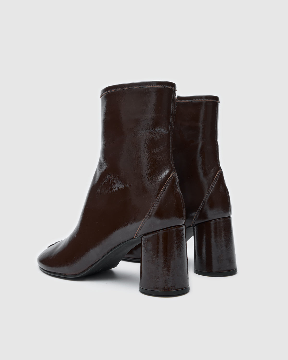Tabi Boots Shiny Brown