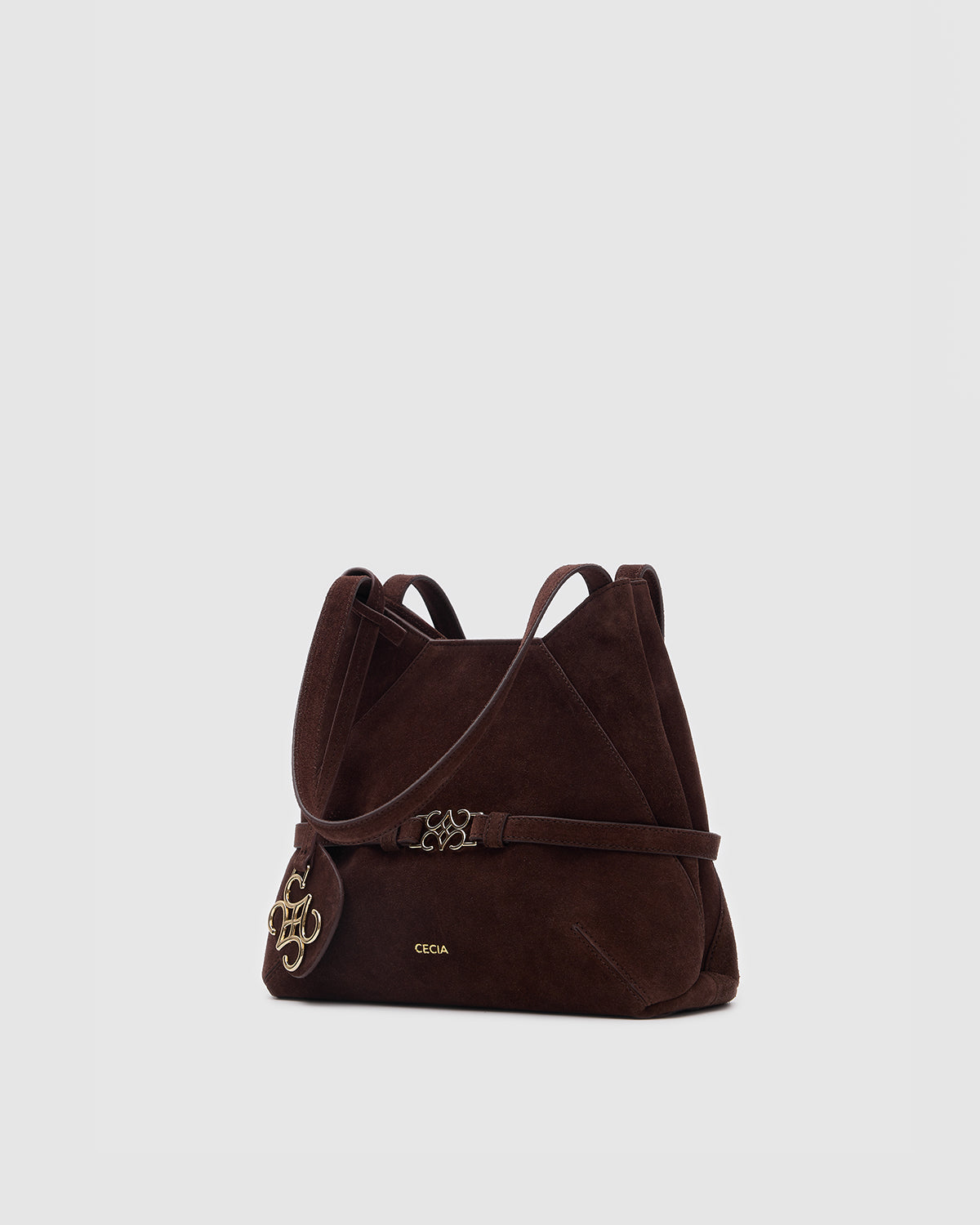 ARIES TOTE Bıtter Brown Suede