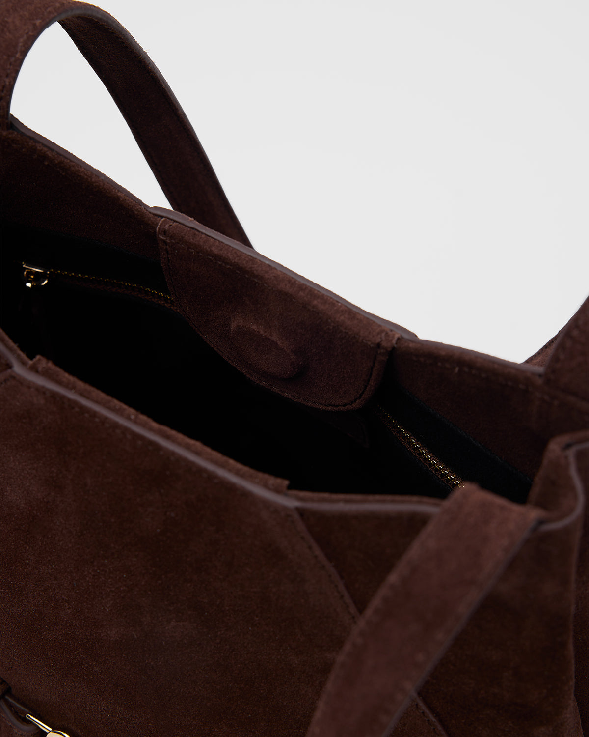 ARIES TOTE Bıtter Brown Suede