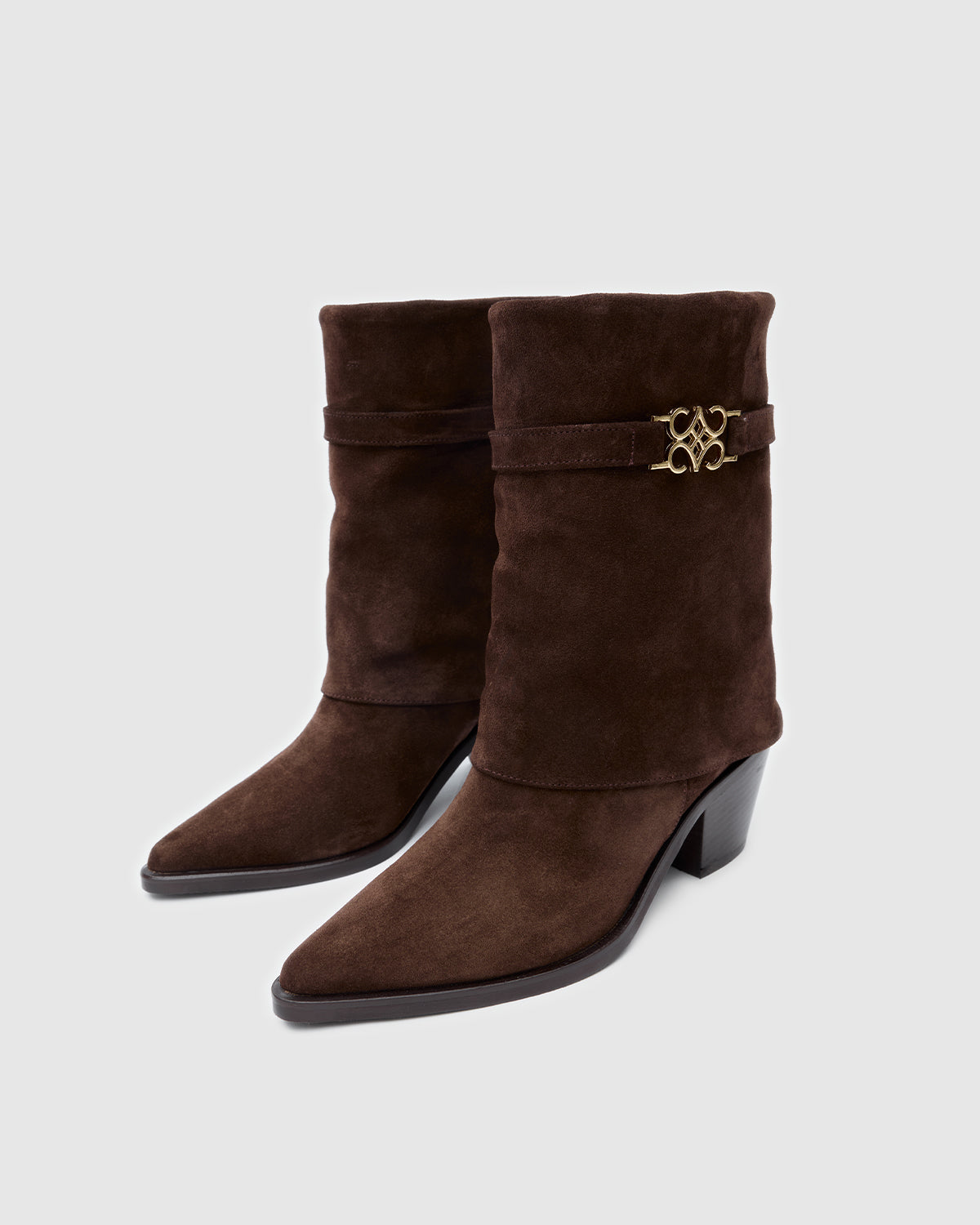 Vera Mini Bitter Brown Suede