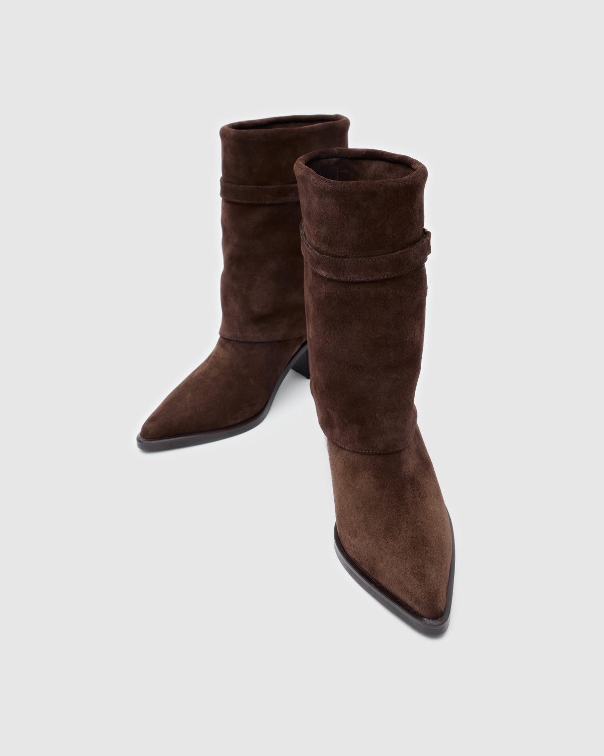 Vera Mini Bitter Brown Suede