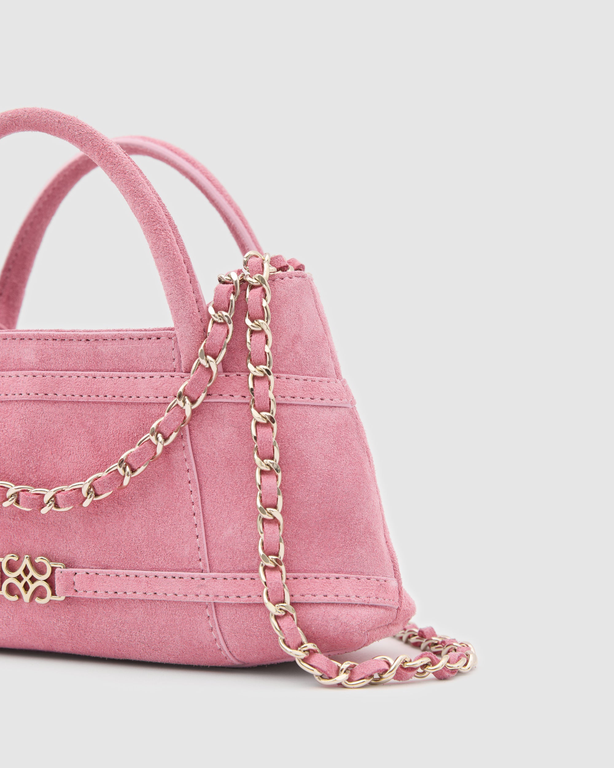 Luna Pink Suede