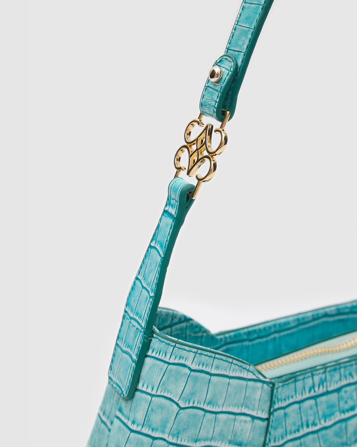 Arıes Turquoise Croc