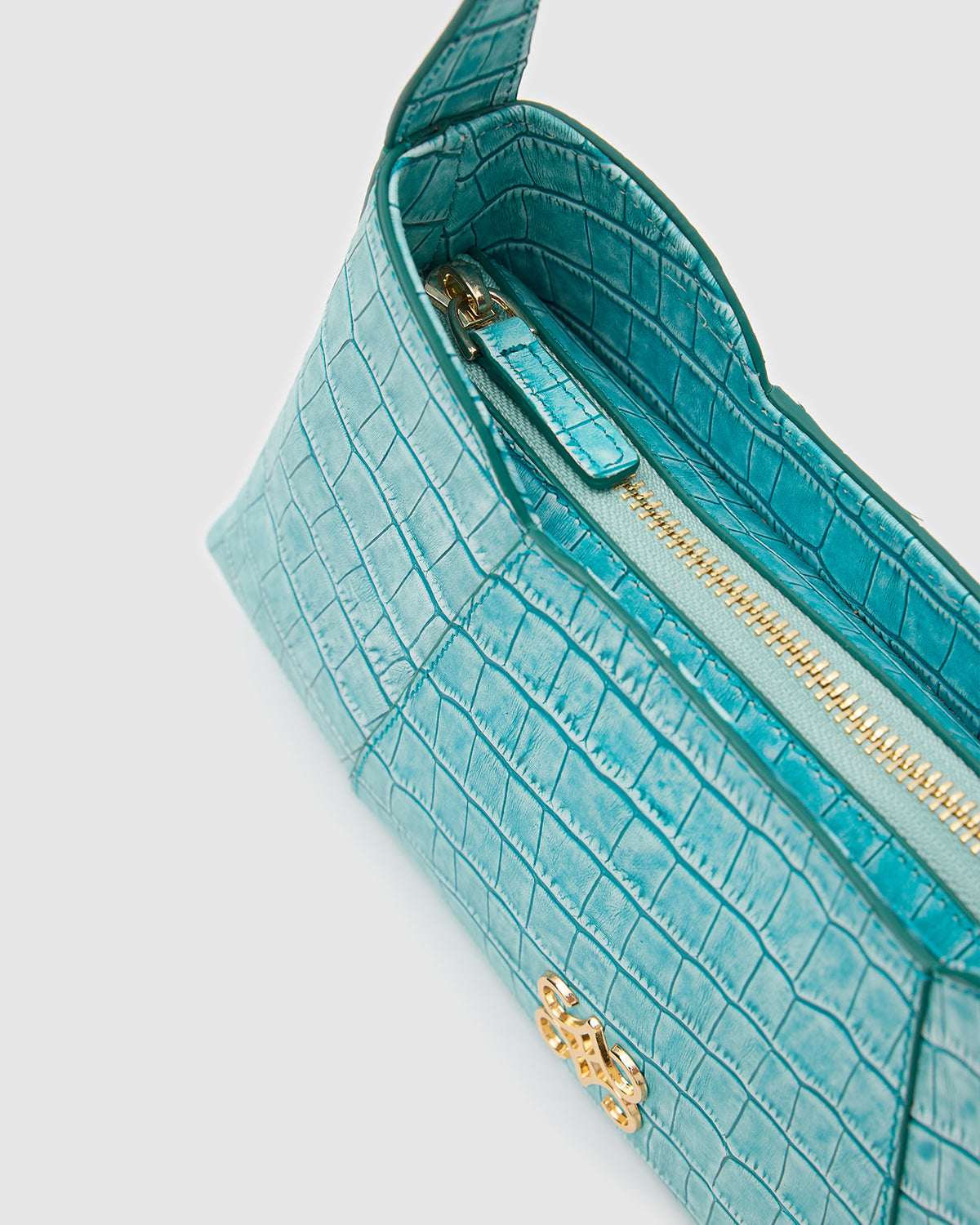 Arıes Turquoise Croc