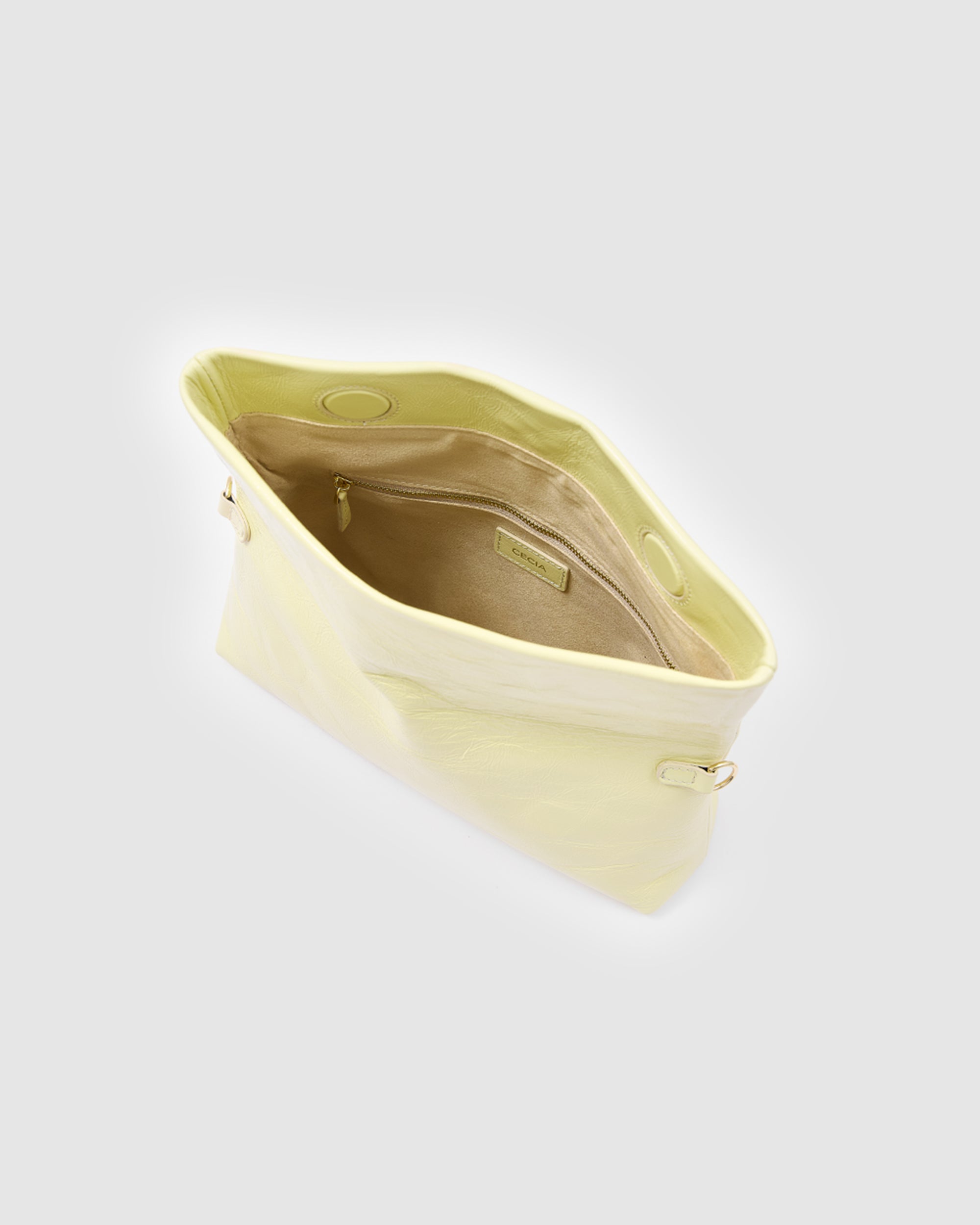 Ira Clutch Butter Yellow