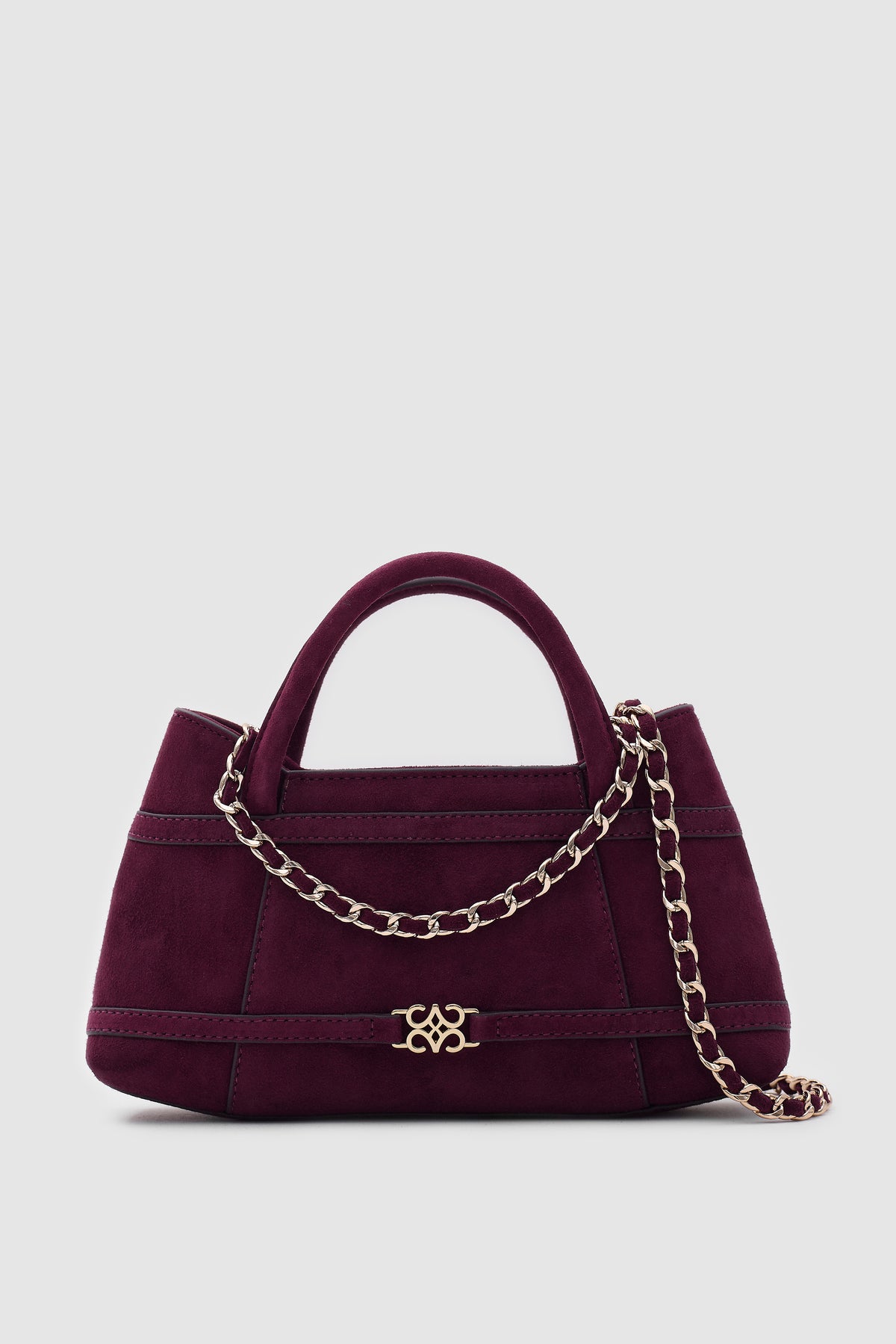 LUNA Merlot Suede