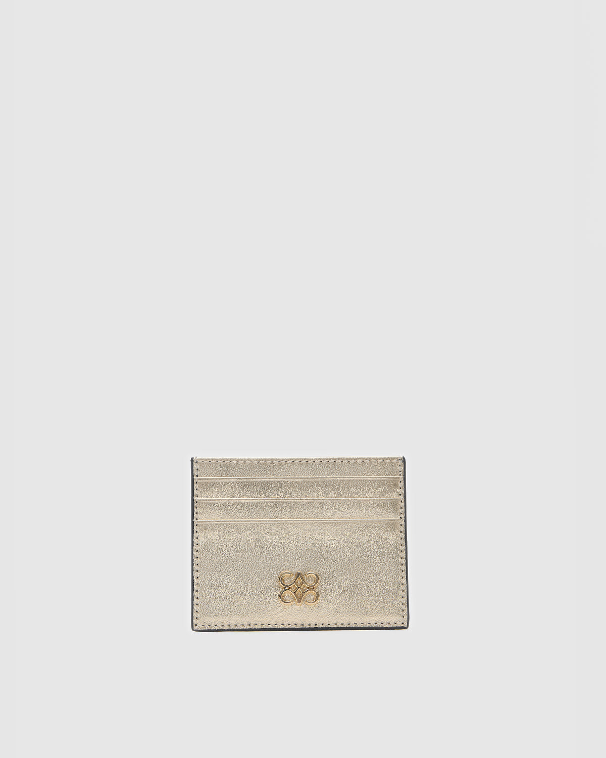 Cardholder Metallic Gold