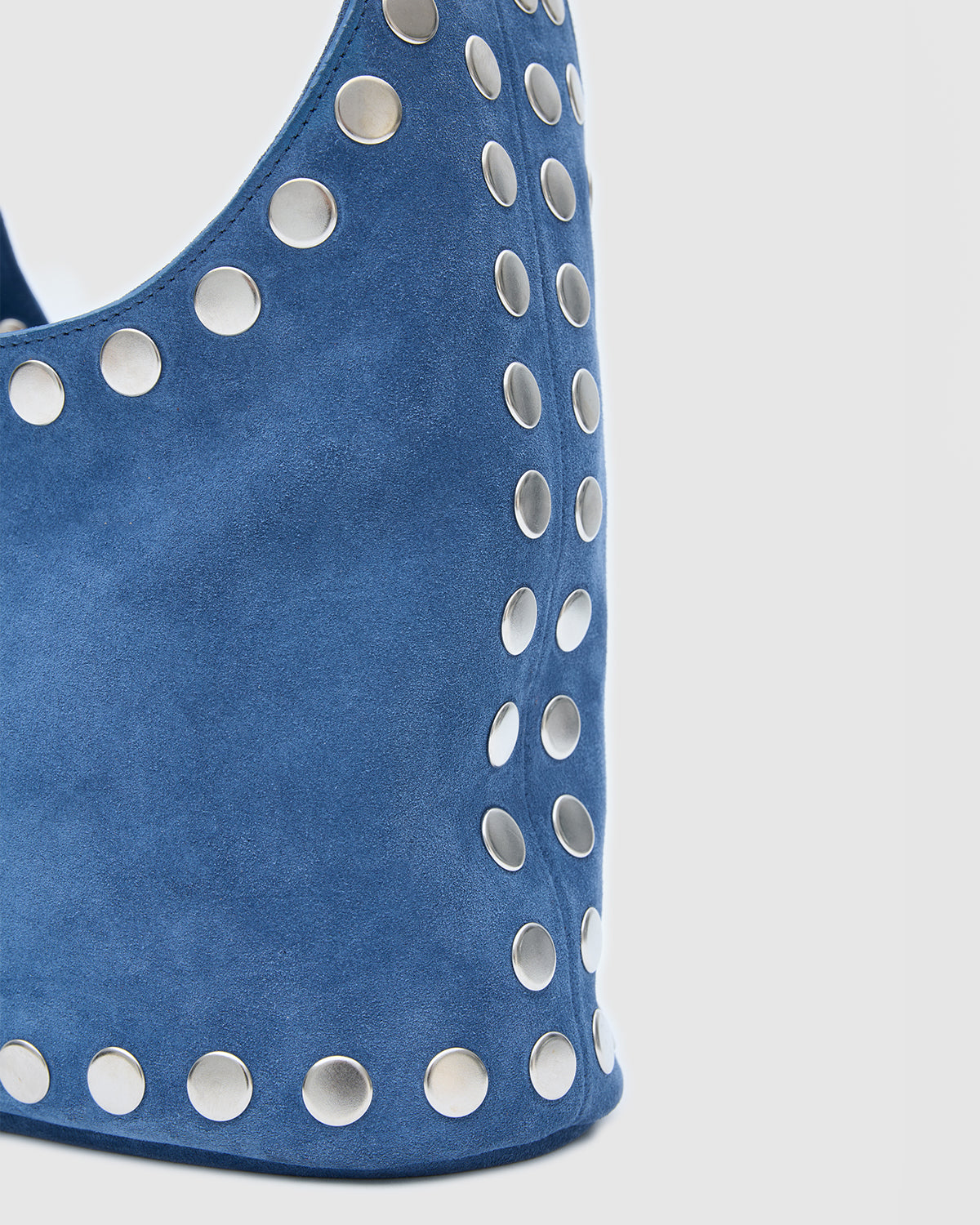 Stud Blue Jean Suede