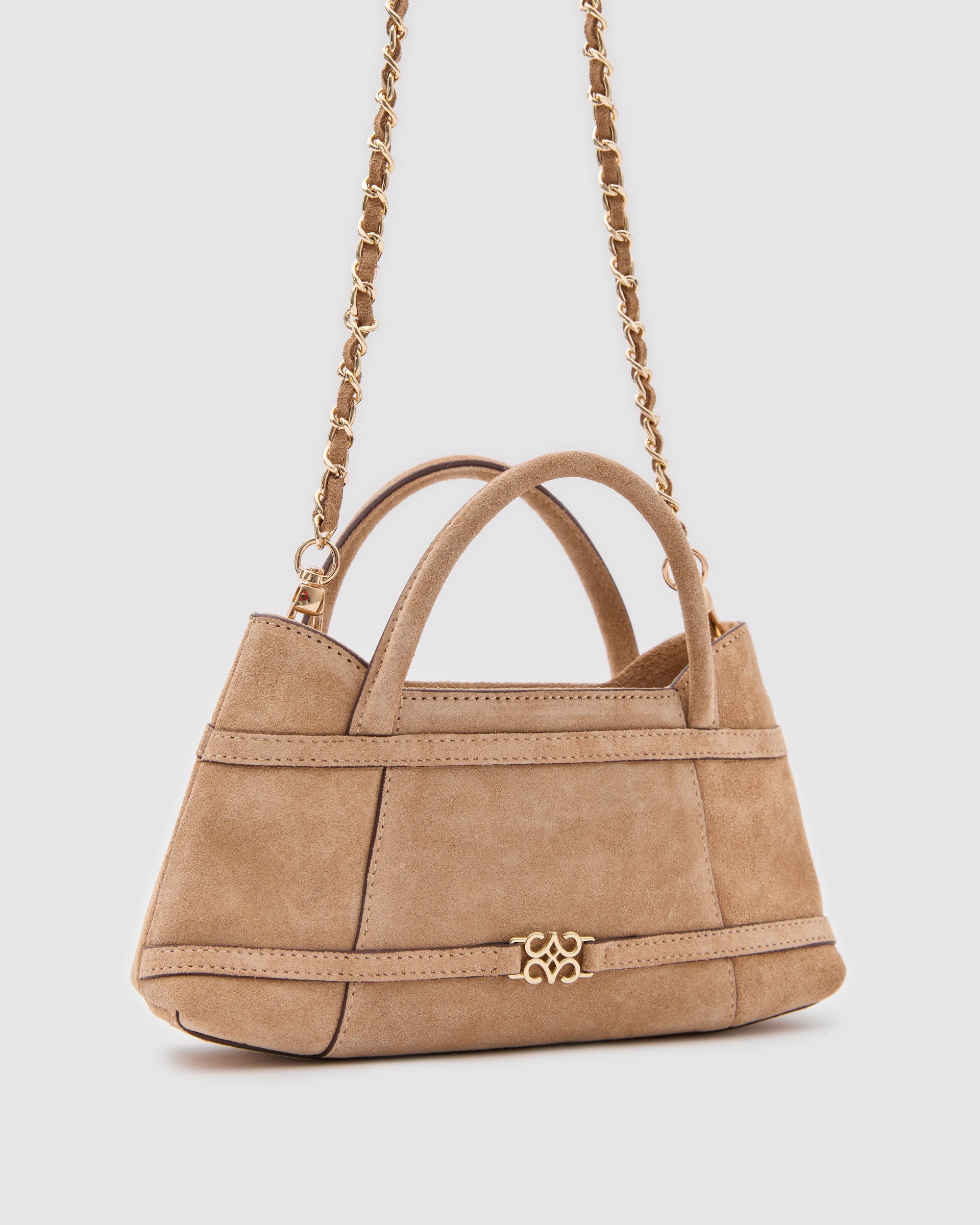 Luna Latte Suede