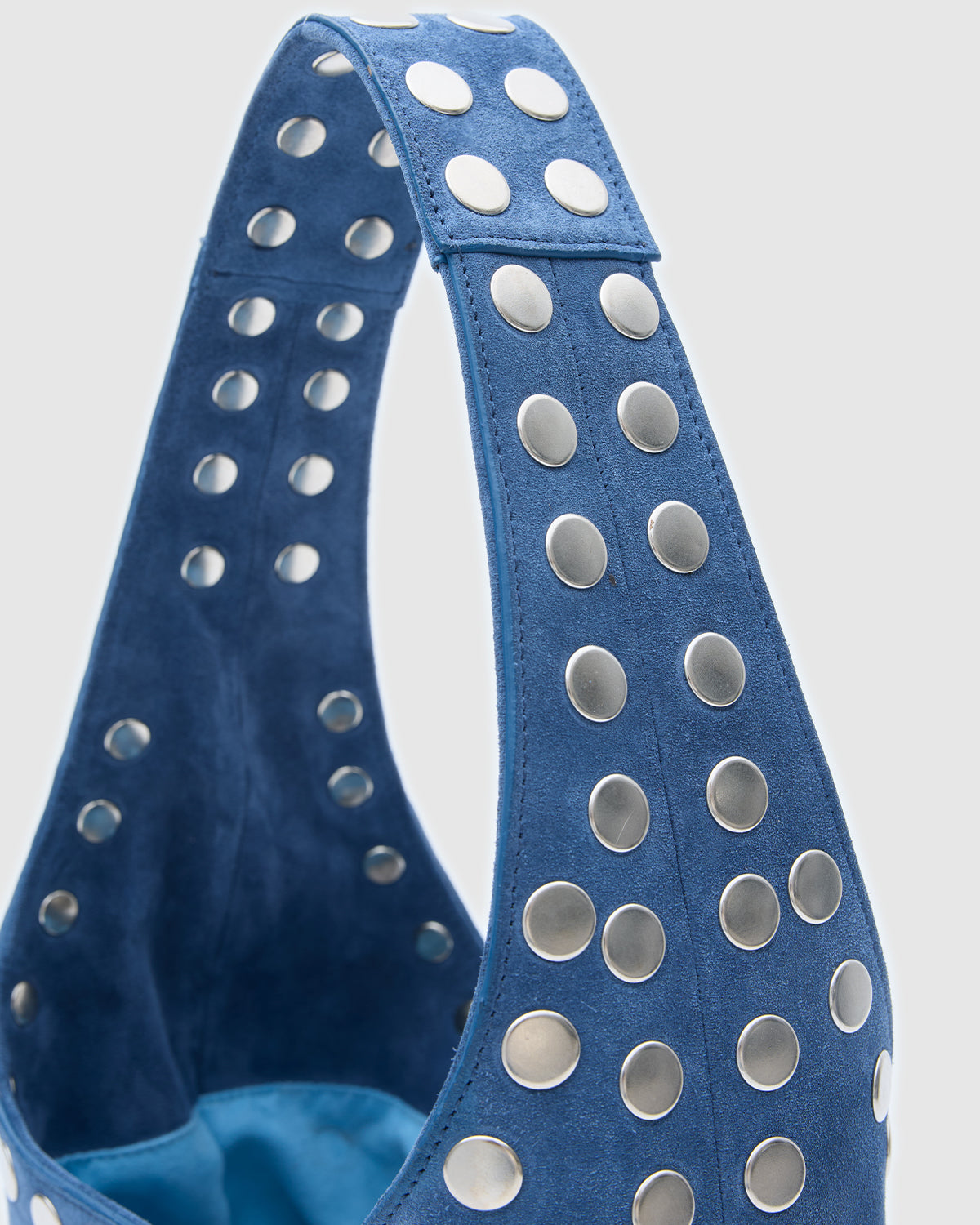 Stud Blue Jean Suede