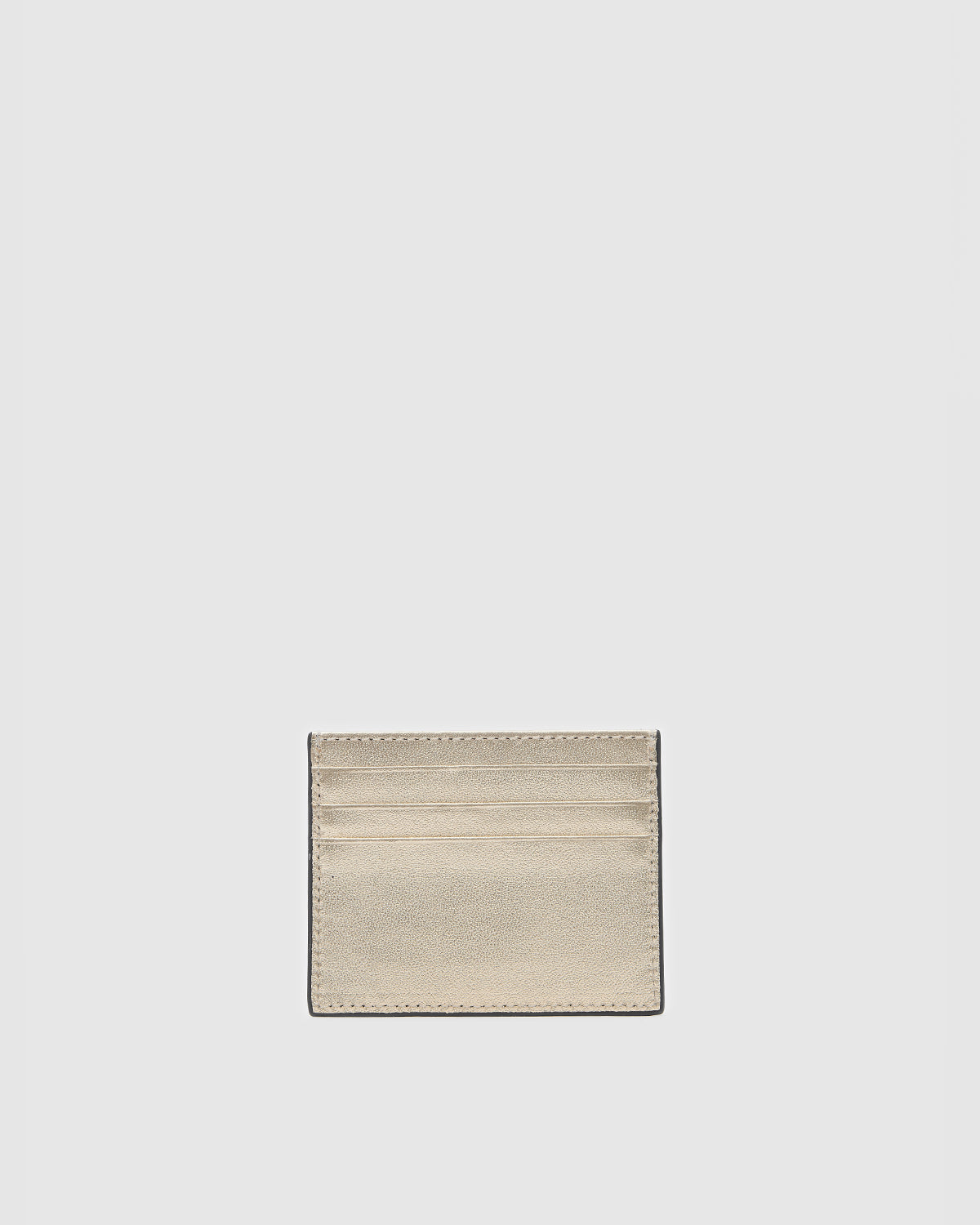 Cardholder Metallic Gold