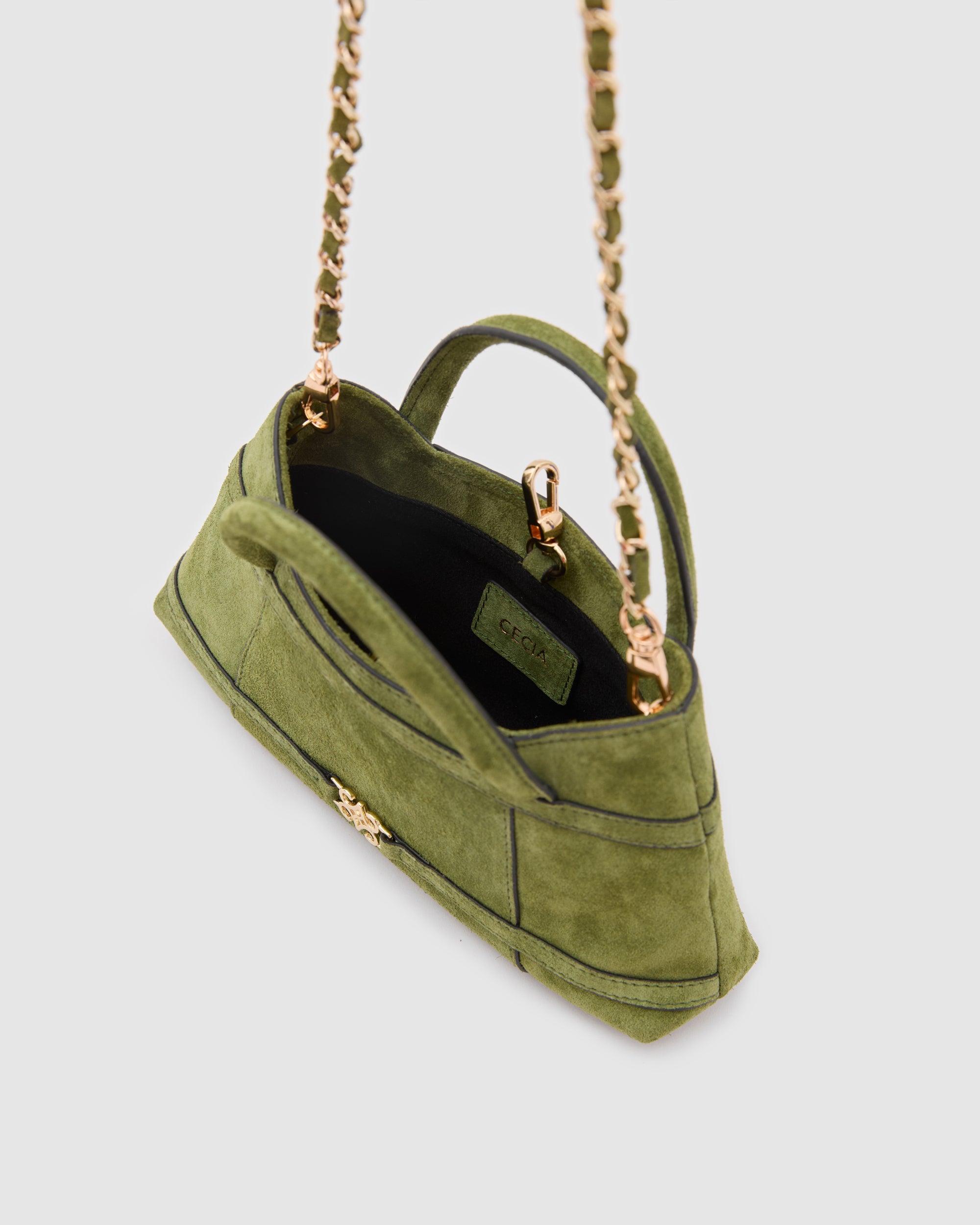 Luna Matcha Suede