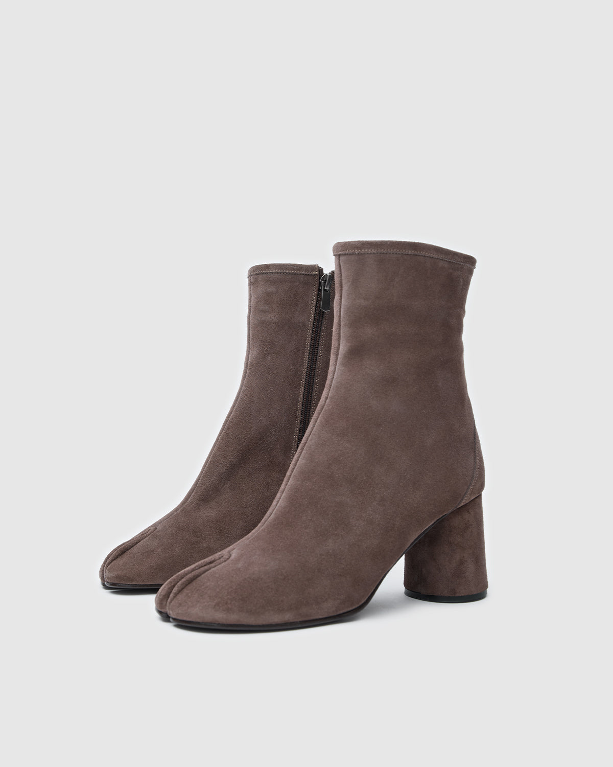Tabi Boots Grey Taupe Suede