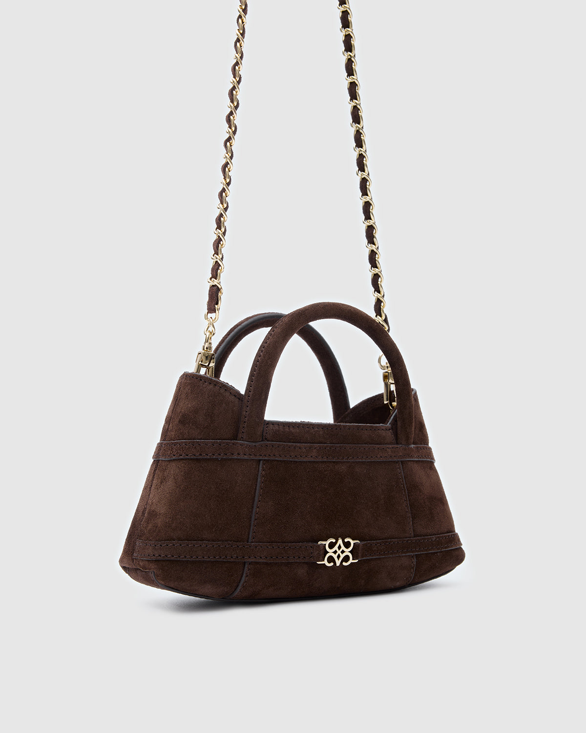 Luna Bitter Brown Suede