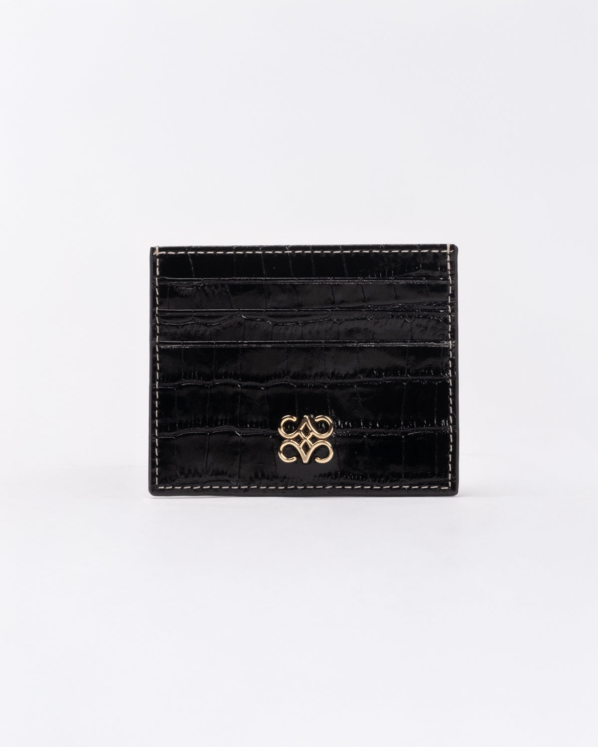 Cardholder Baby Croco Black