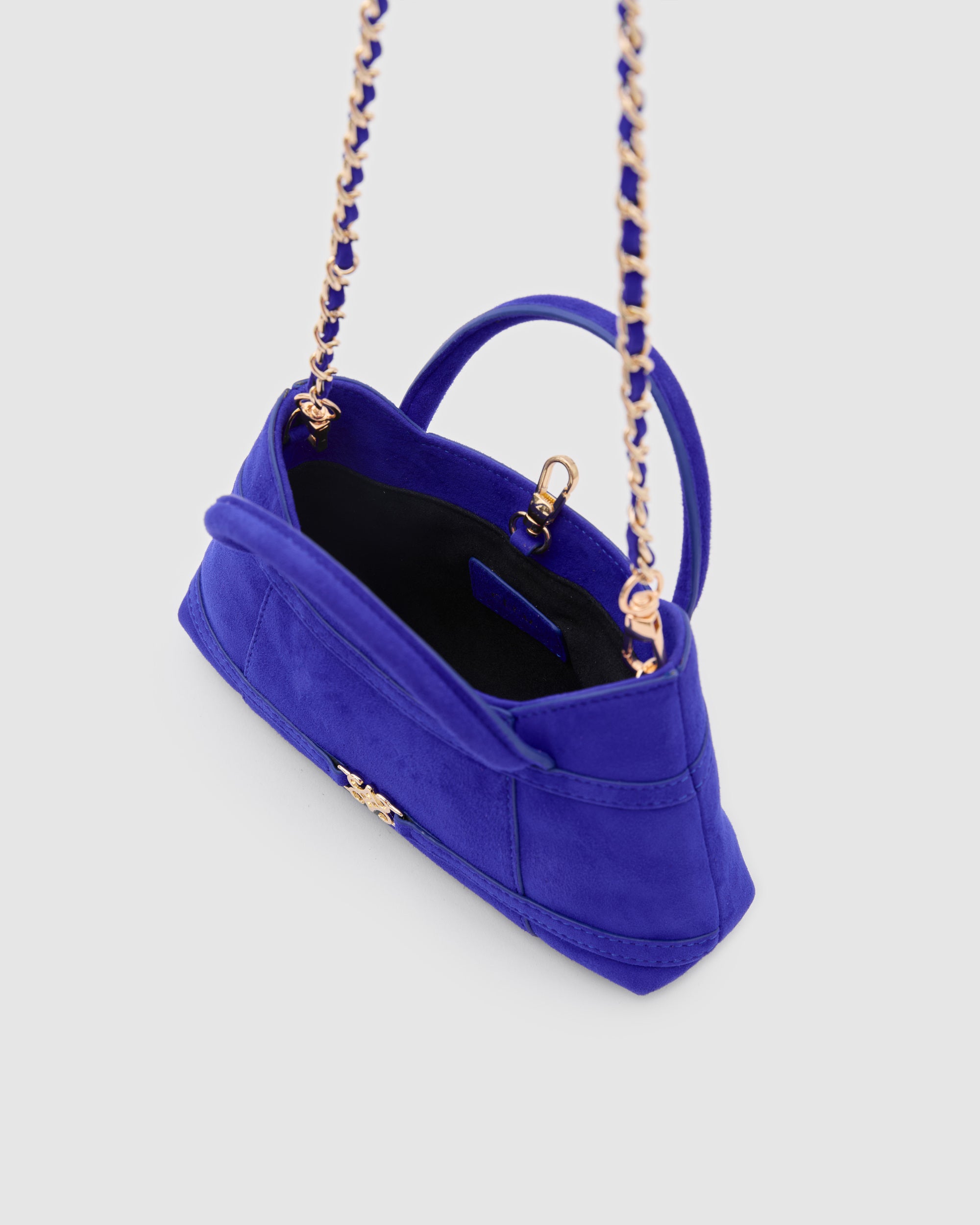 Luna Electric Blue Suede