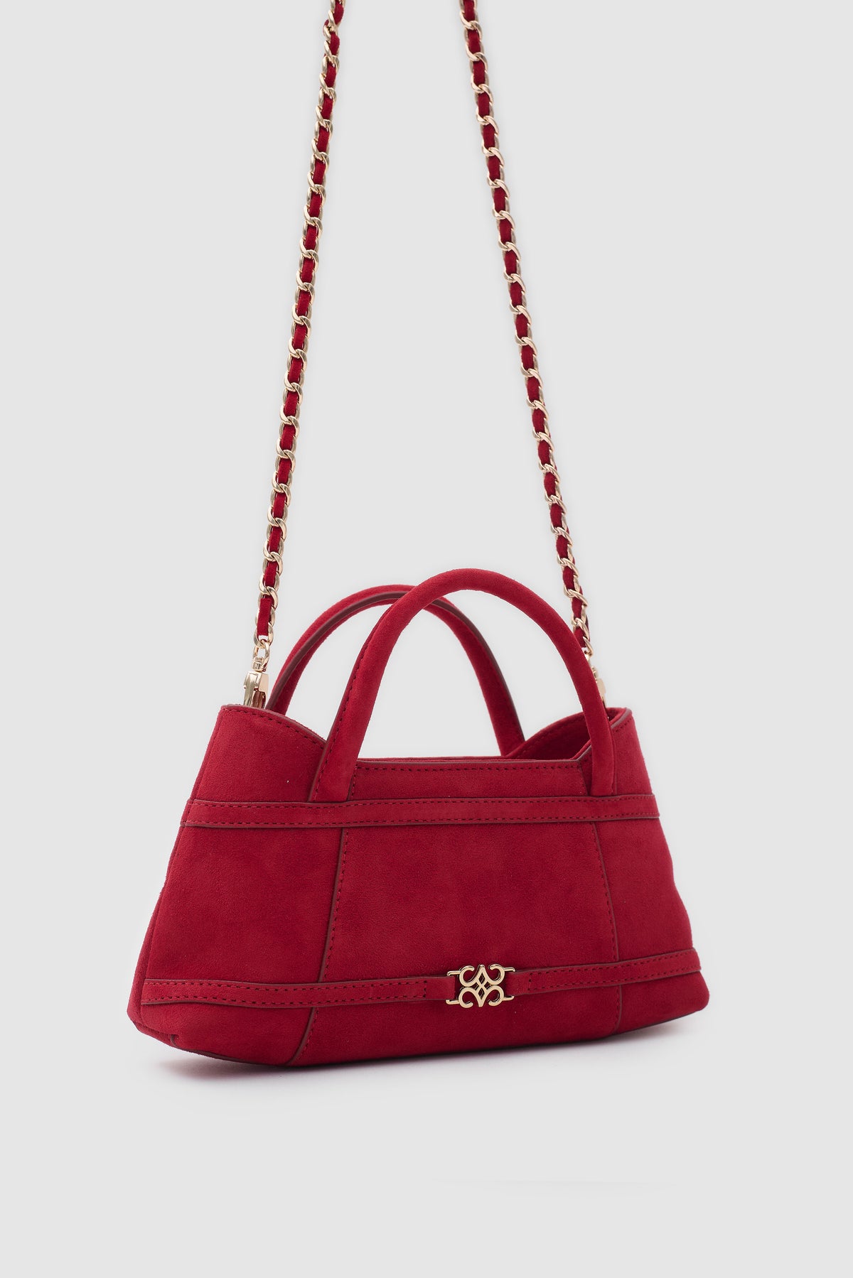 Luna Red Suede