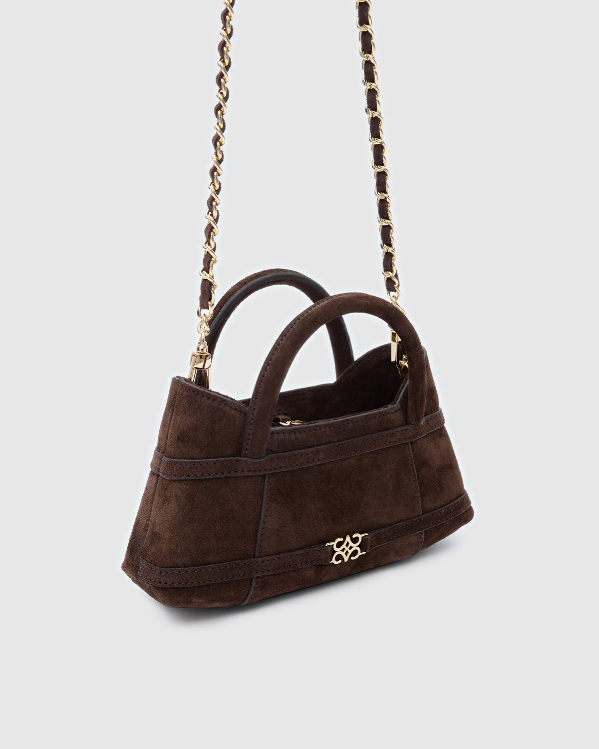 Luna Bitter Brown Suede