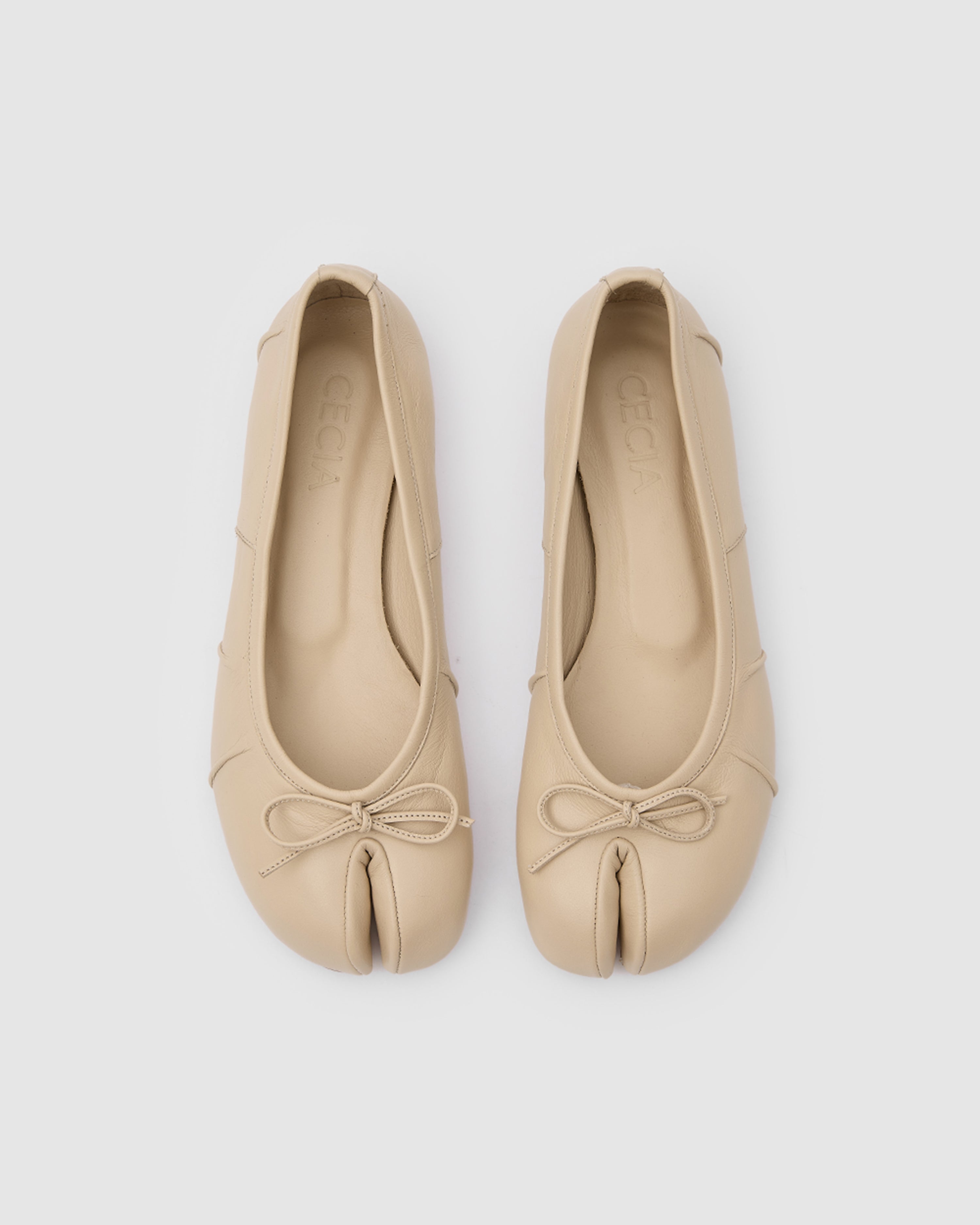 Tabi Ballet Flats Vanilla