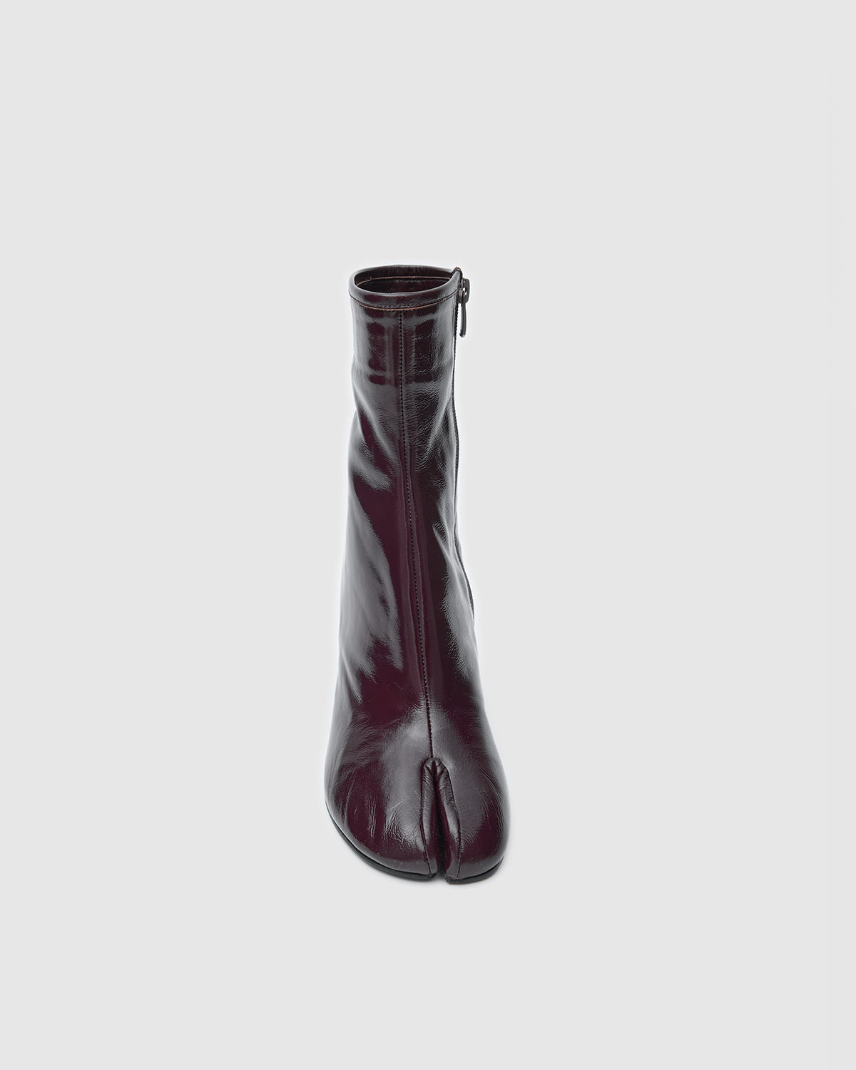 Tabi Boots Shiny Merlot