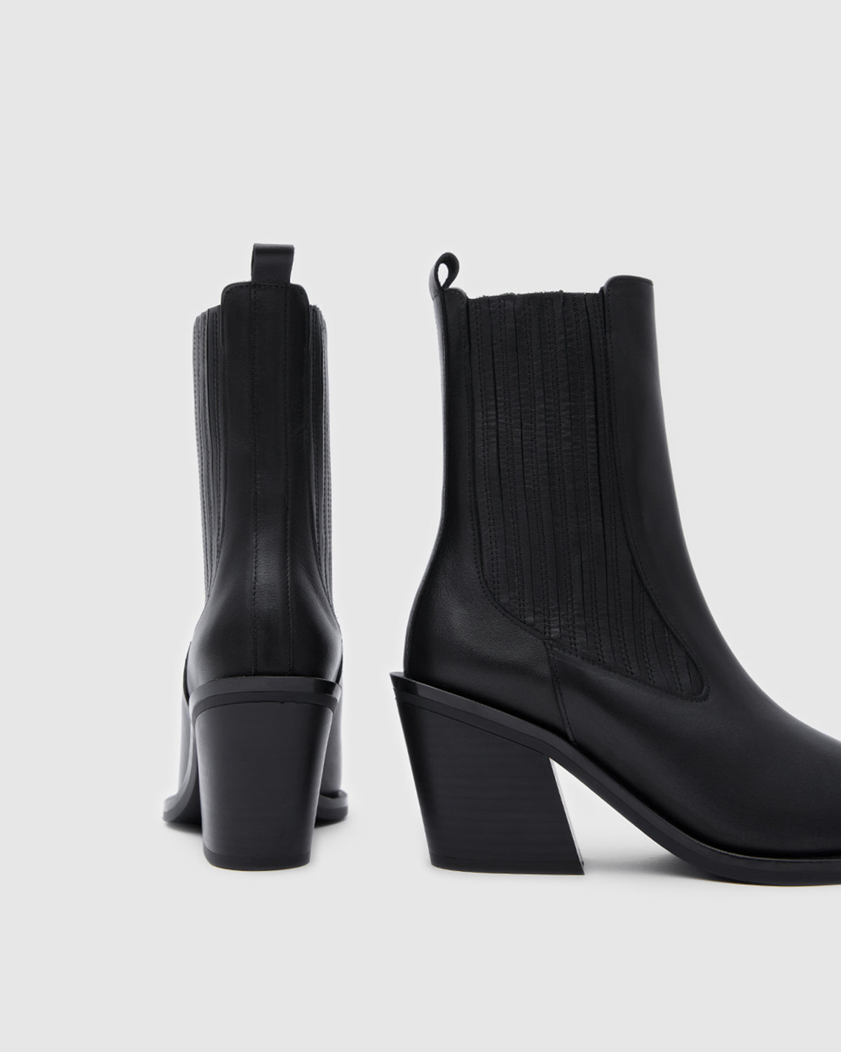 Siena Western High Black