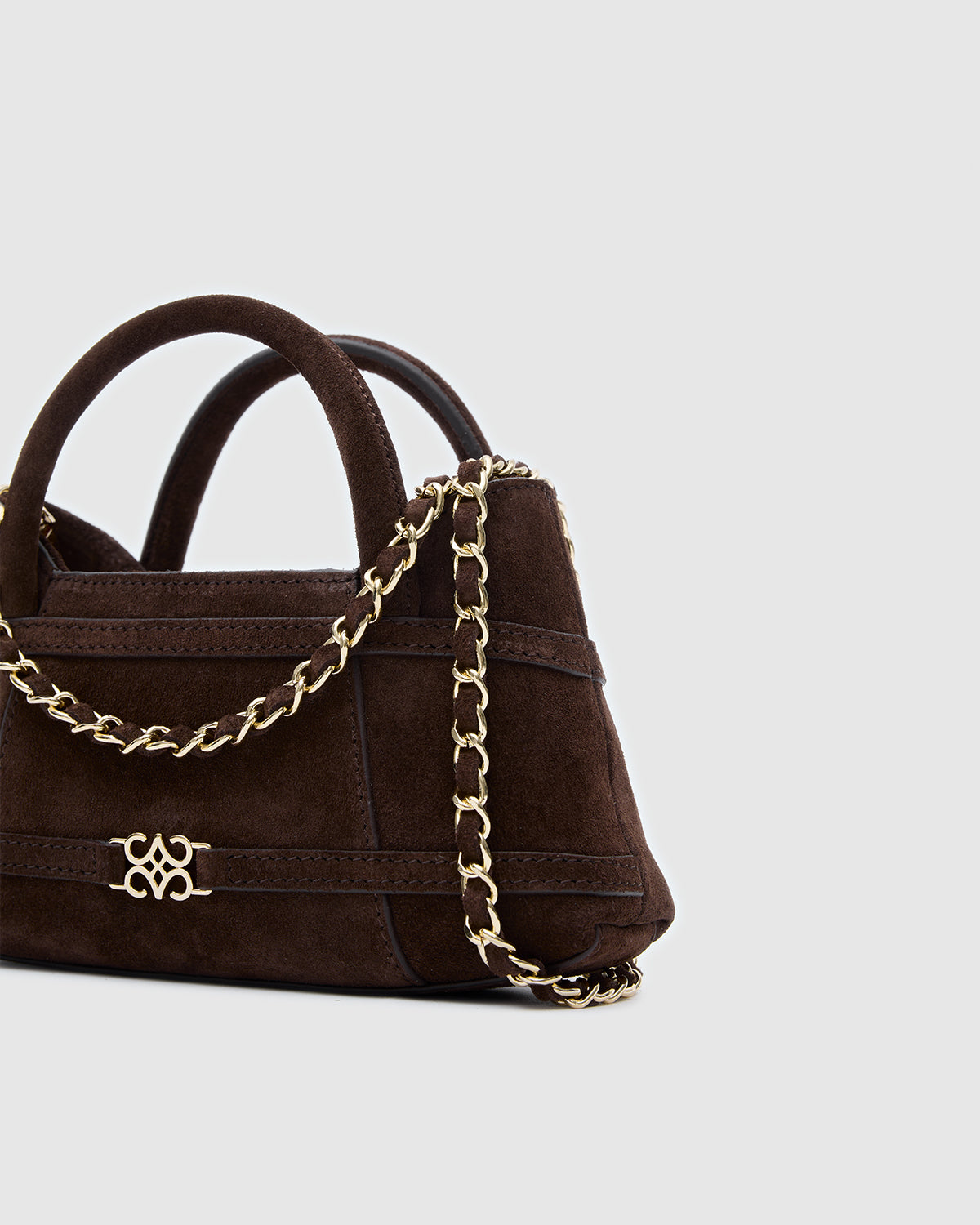Luna Bitter Brown Suede