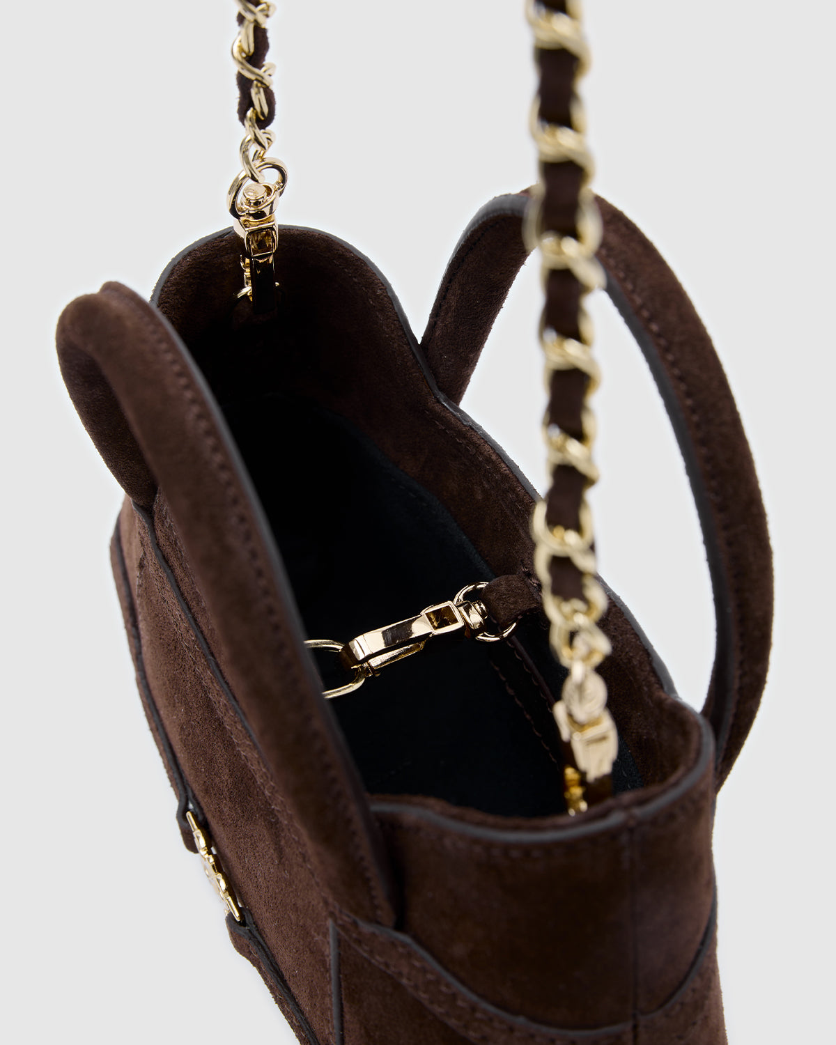 Luna Bitter Brown Suede