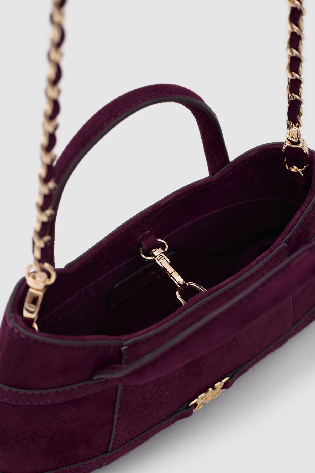 LUNA Merlot Suede