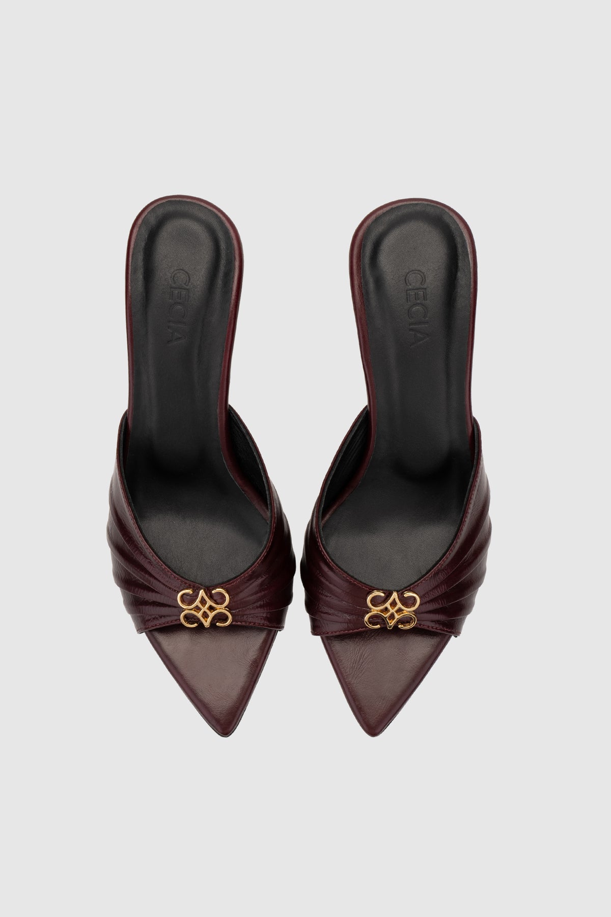 Mona Heels Burgundy