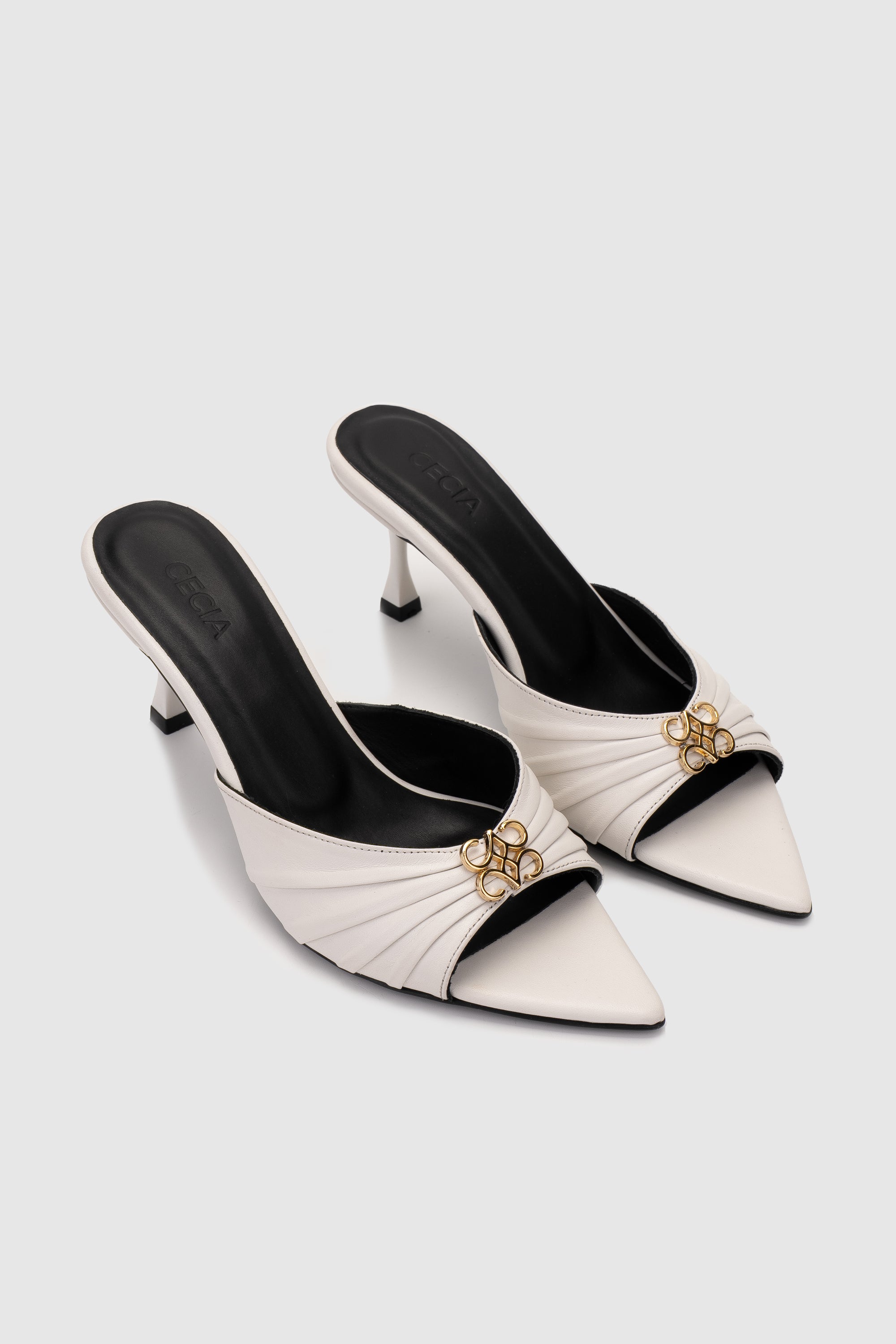 Mona Heels White
