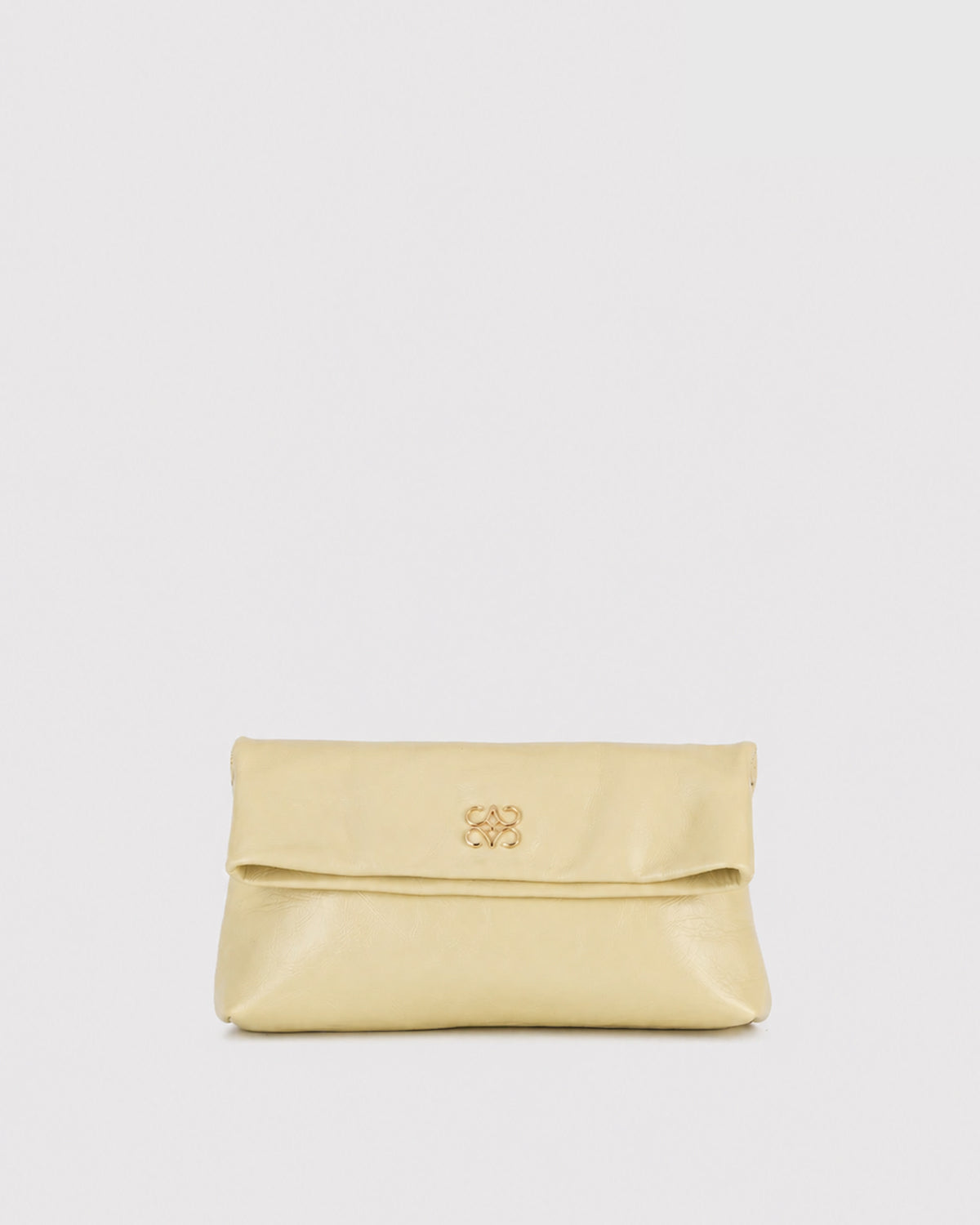 Ira Clutch Butter Yellow