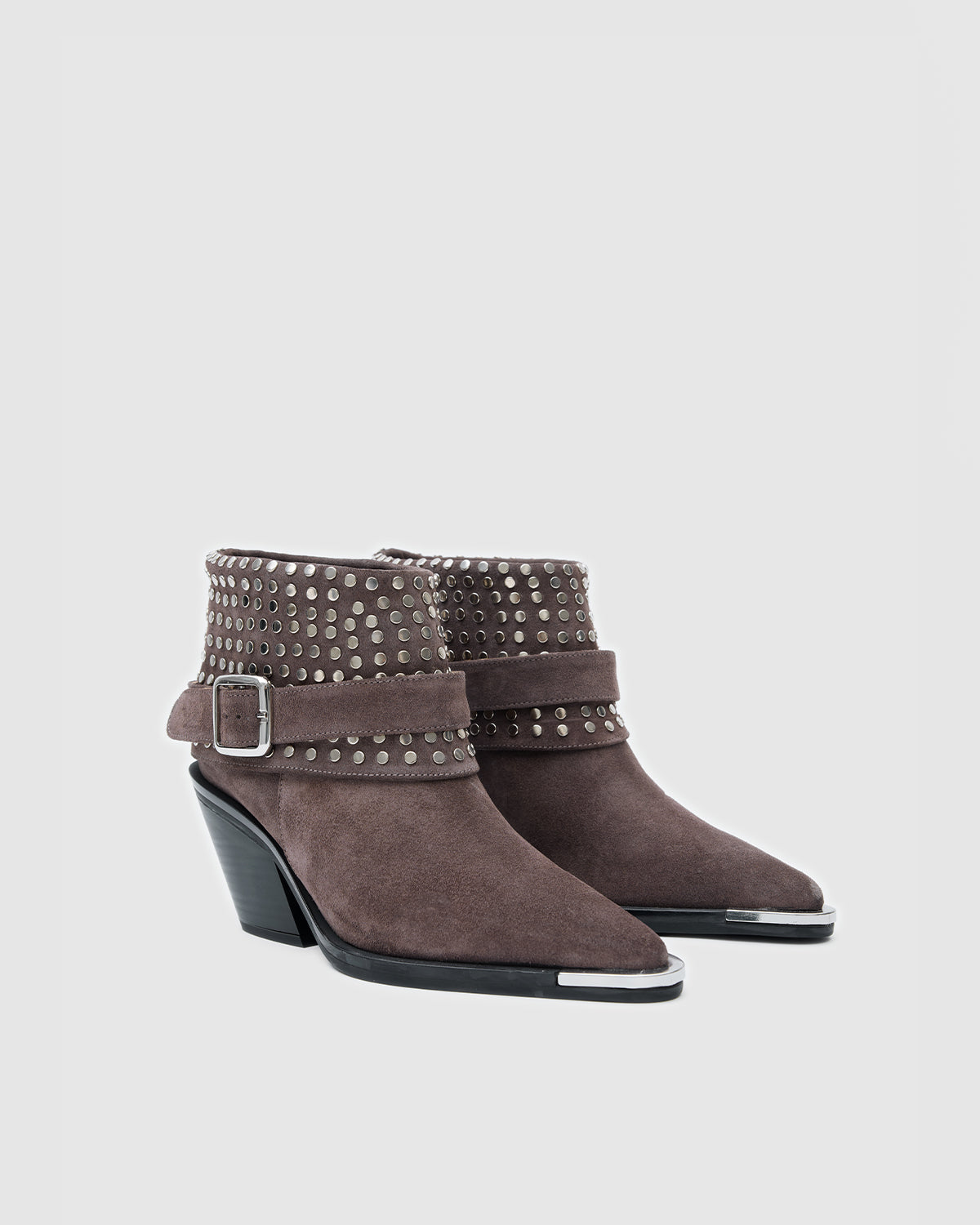 Nara Grey Taupe Suede