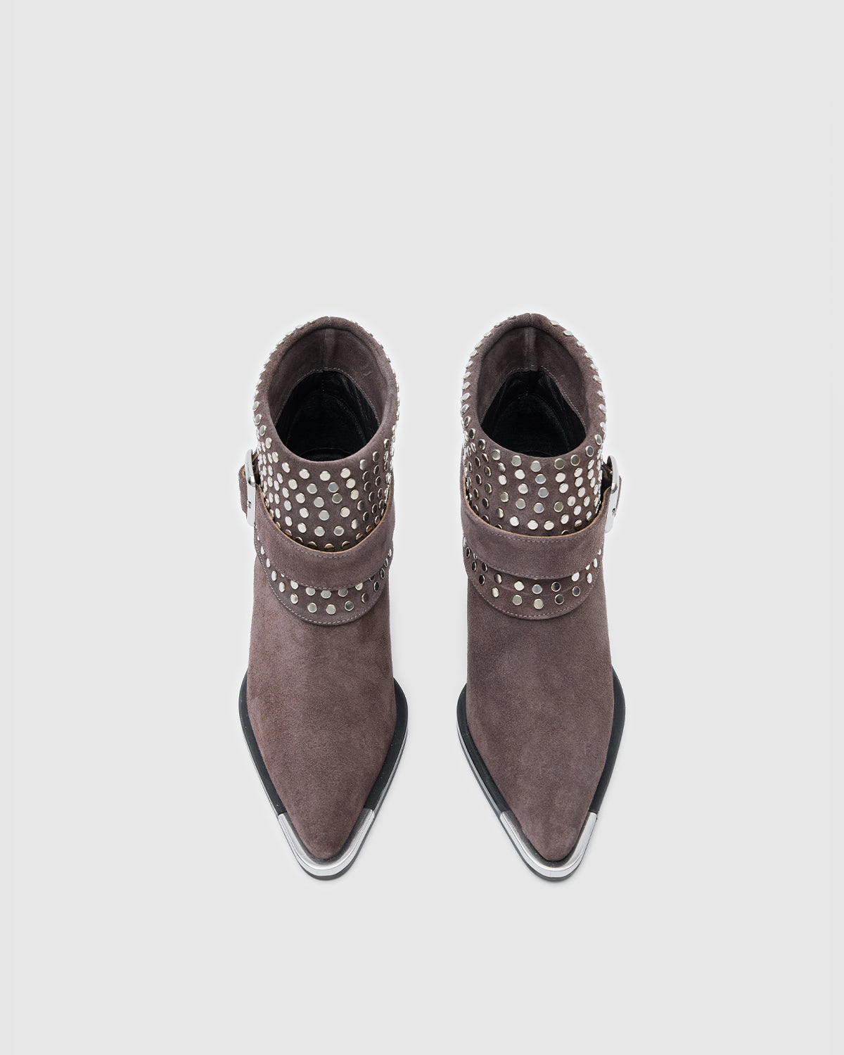 Nara Grey Taupe Suede