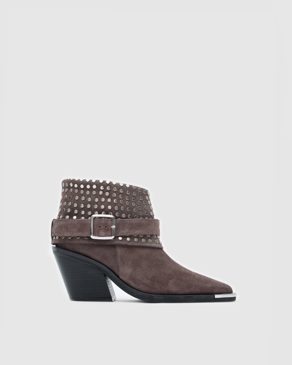 Nara Grey Taupe Suede