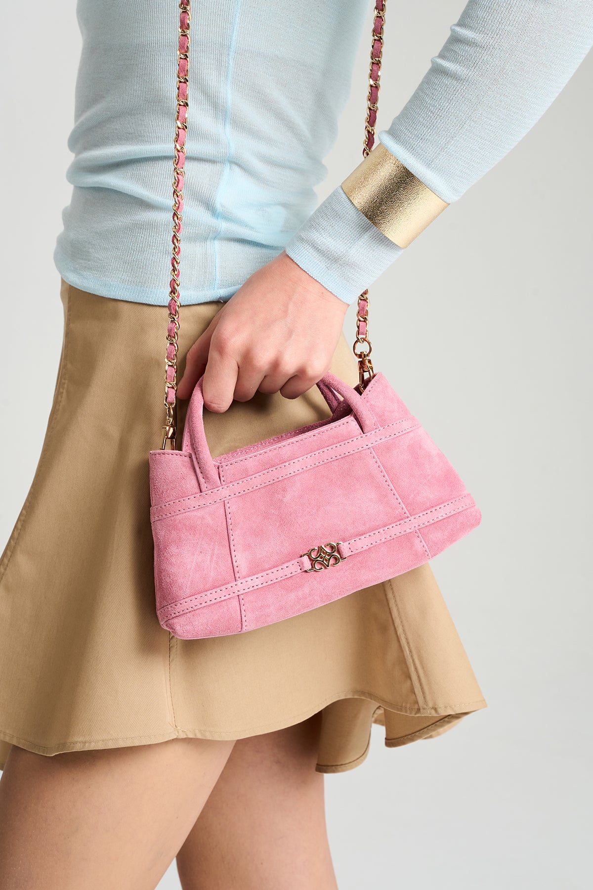 Luna Pink Suede