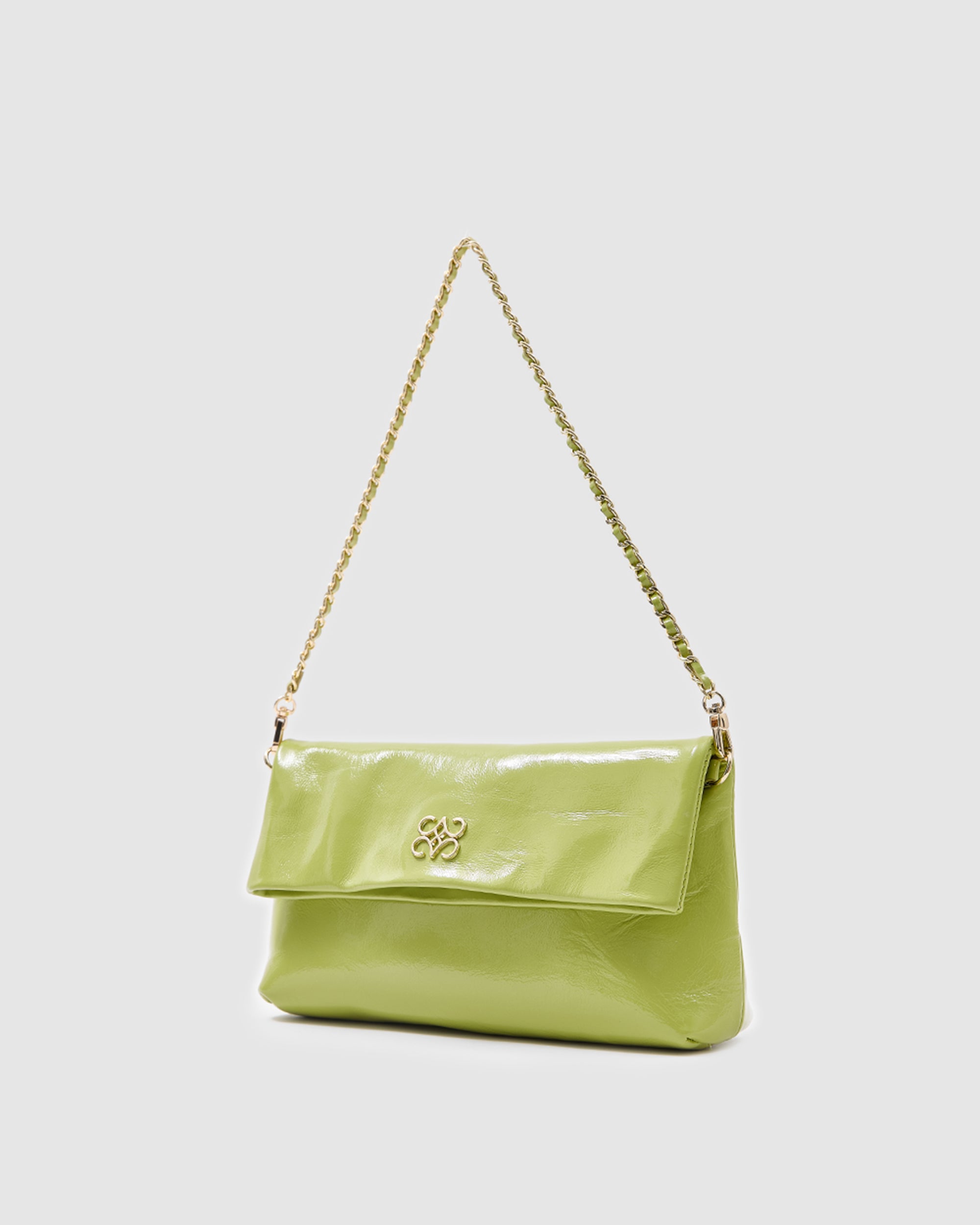 Ira Clutch Pistachio Green