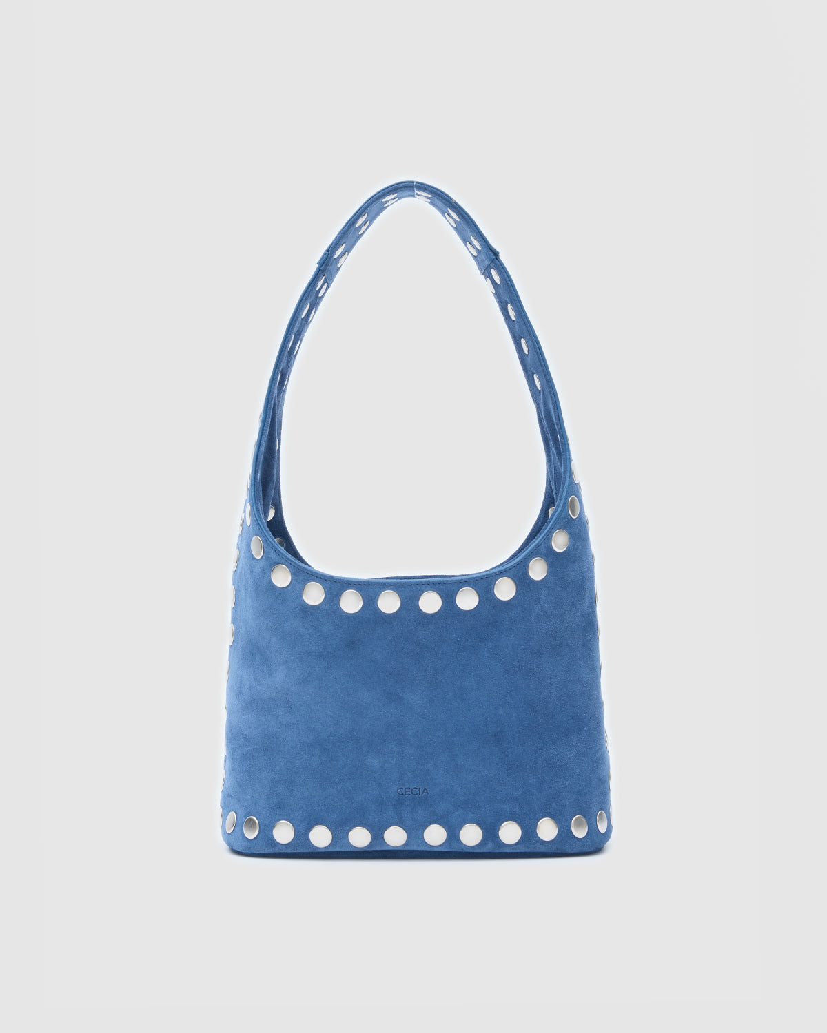 Stud Blue Jean Suede