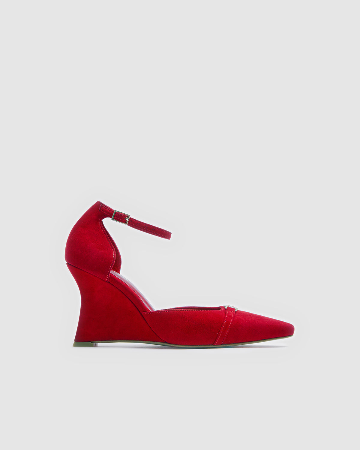 Rhea Red Suede