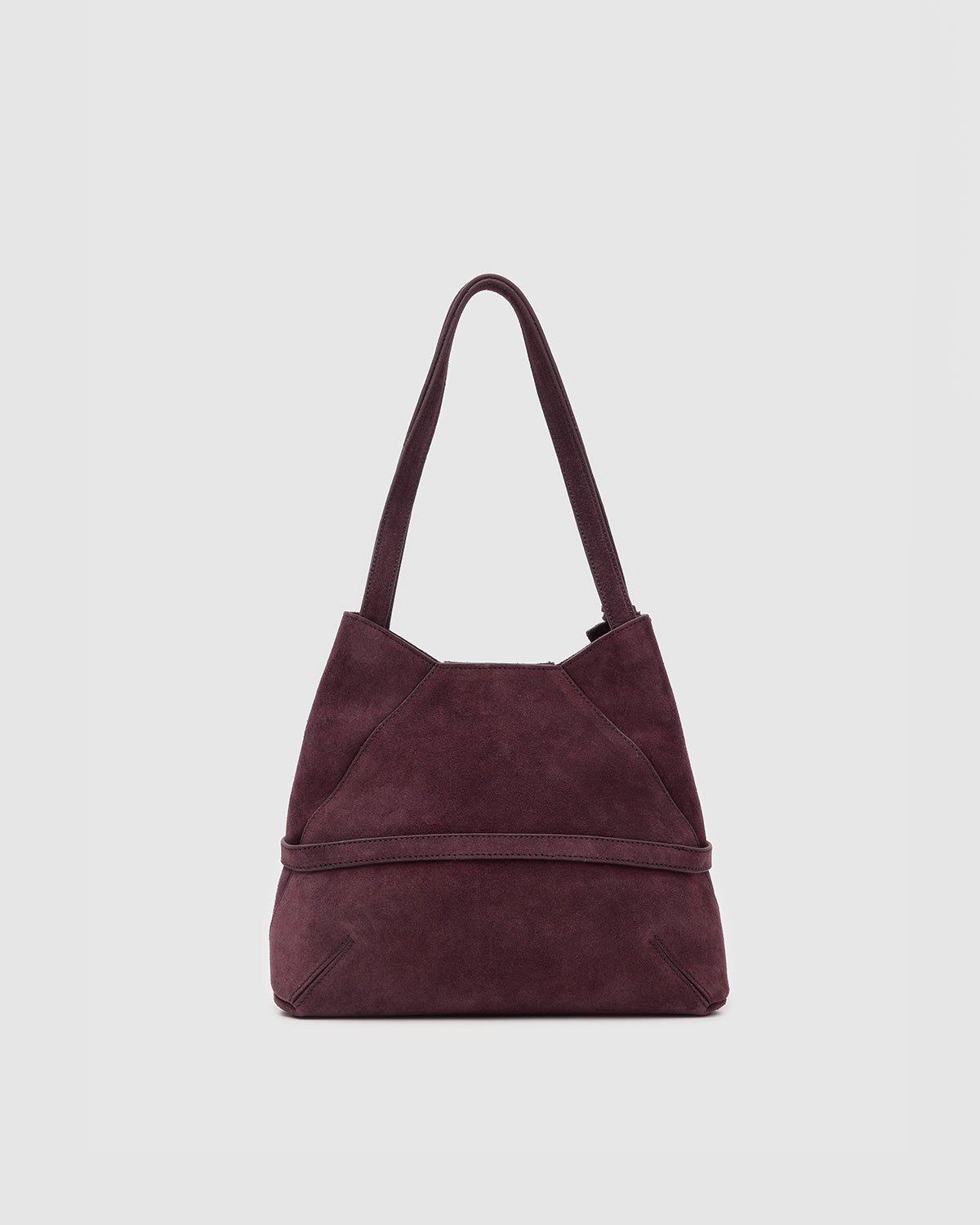 ARIES TOTE Merlot Süet