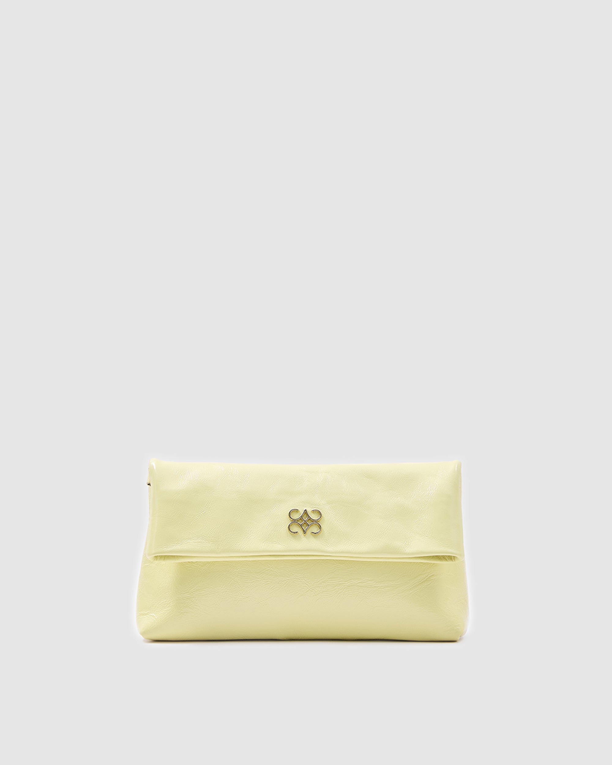 Ira Clutch Butter Yellow