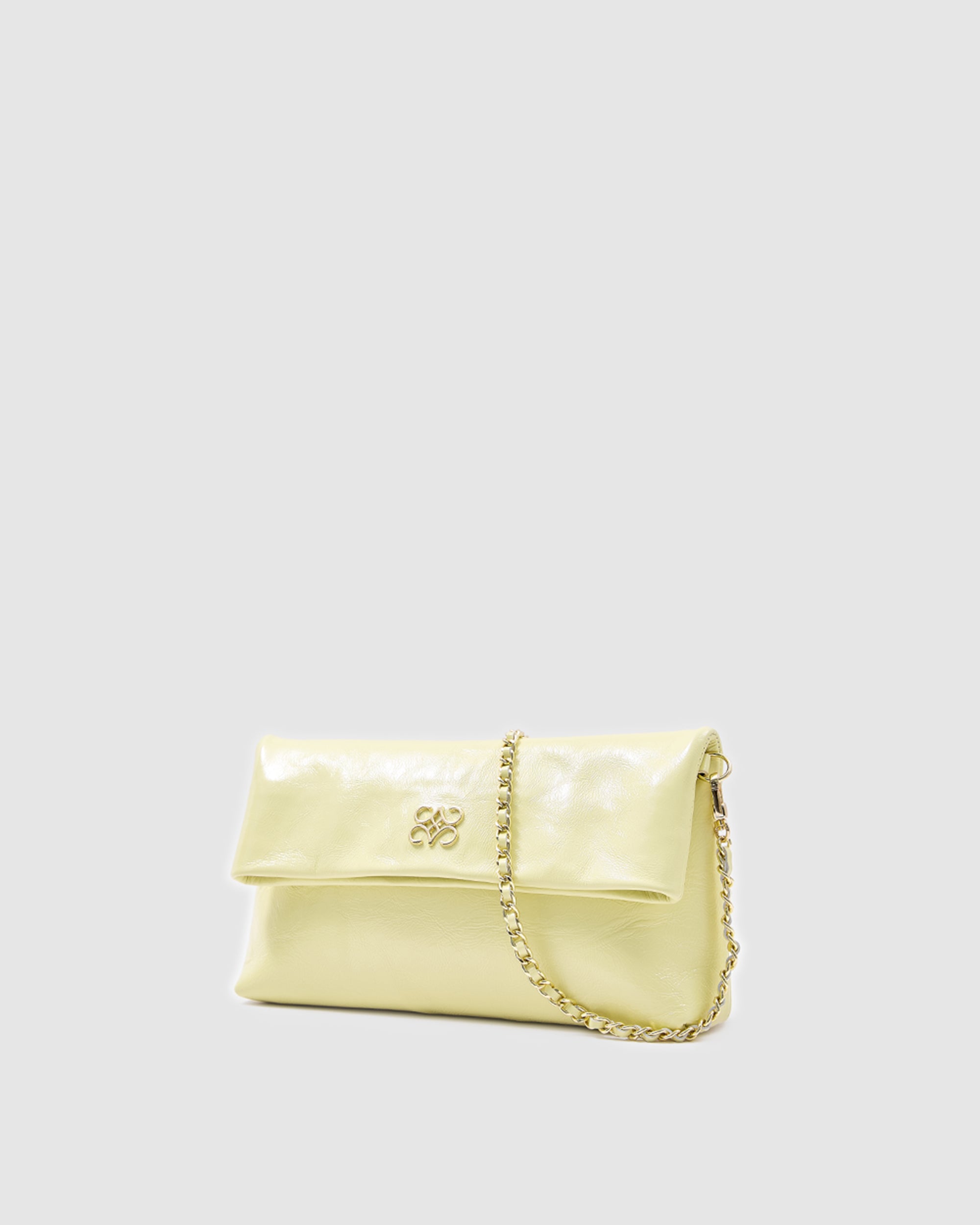 Ira Clutch Butter Yellow