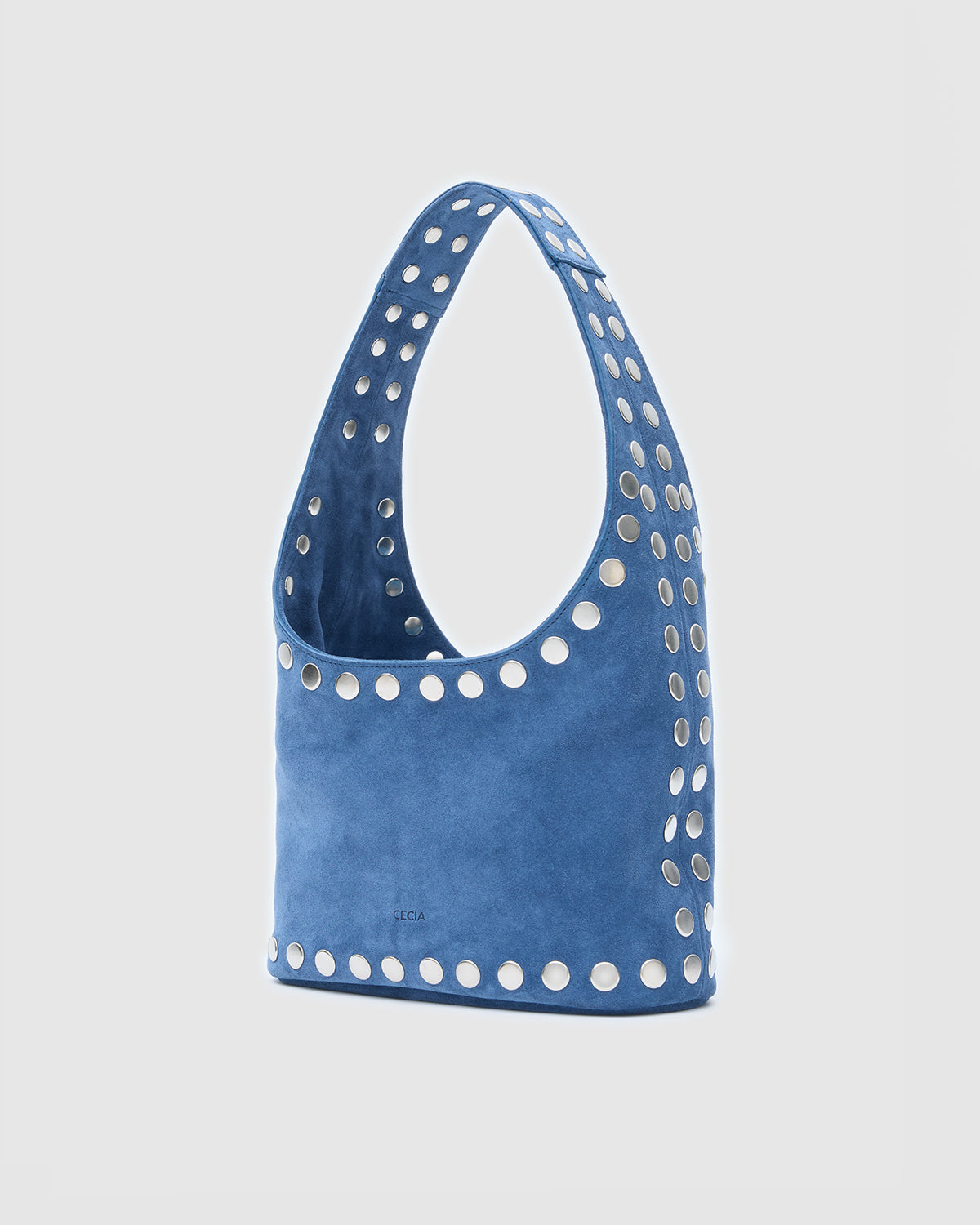 Stud Blue Jean Suede